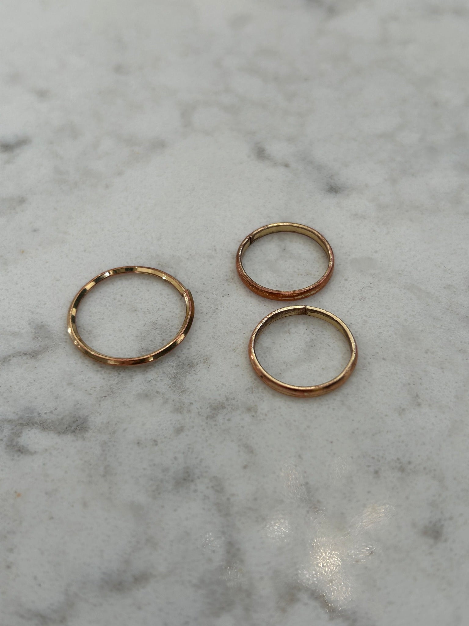 3 Dainty Rings
