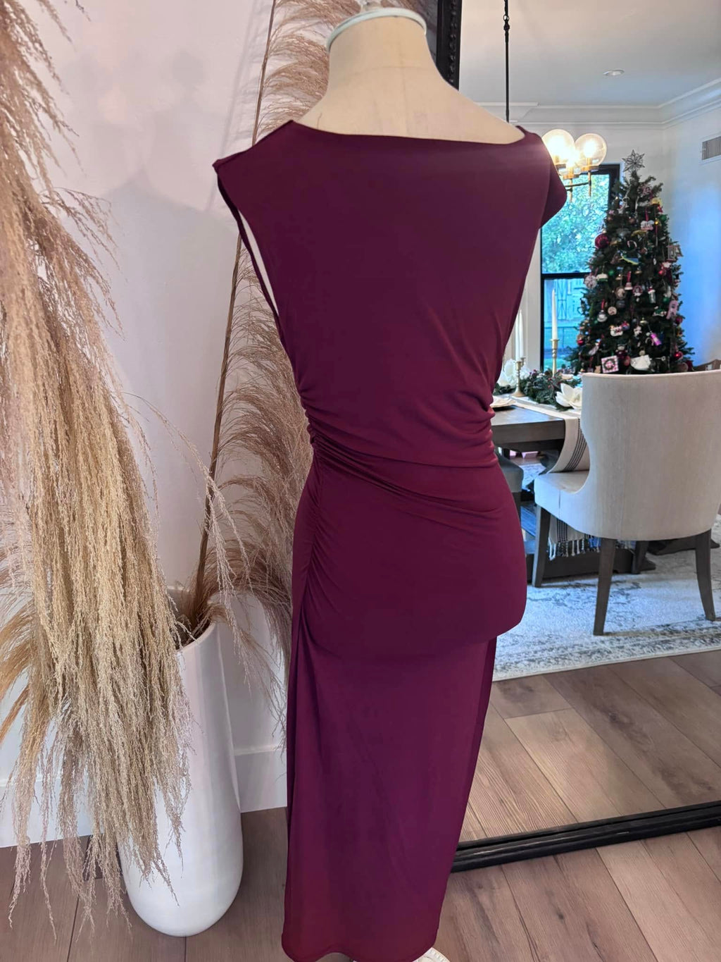 Maroon Long Dress