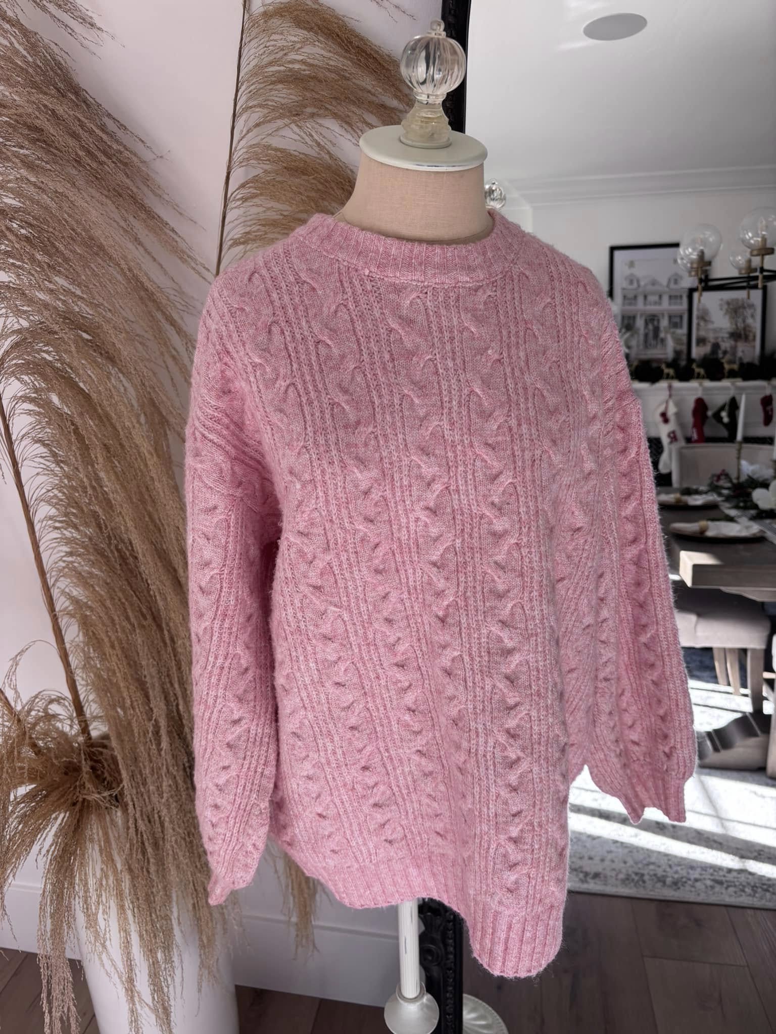 Pink Lily Sweater