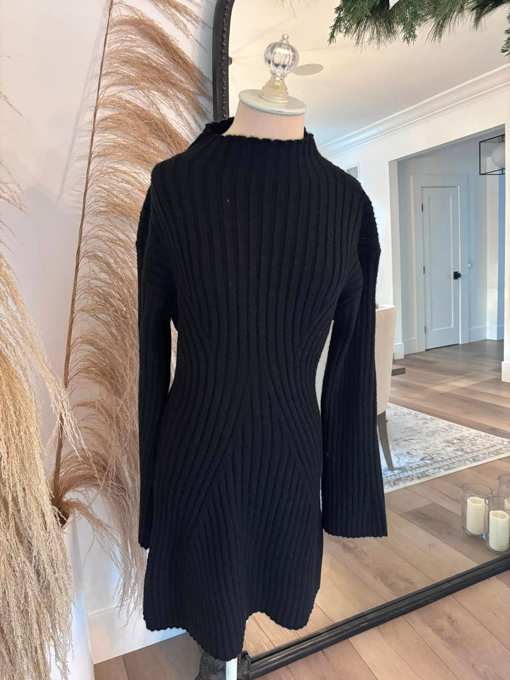 Black Sweater dress