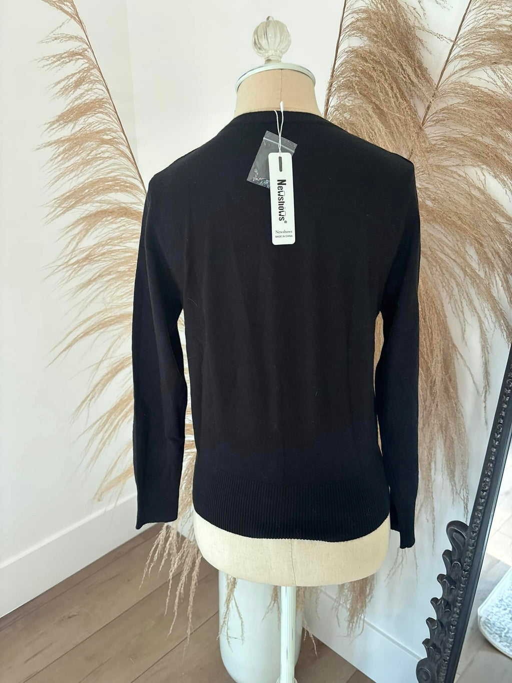 Newshows Black Cardigan