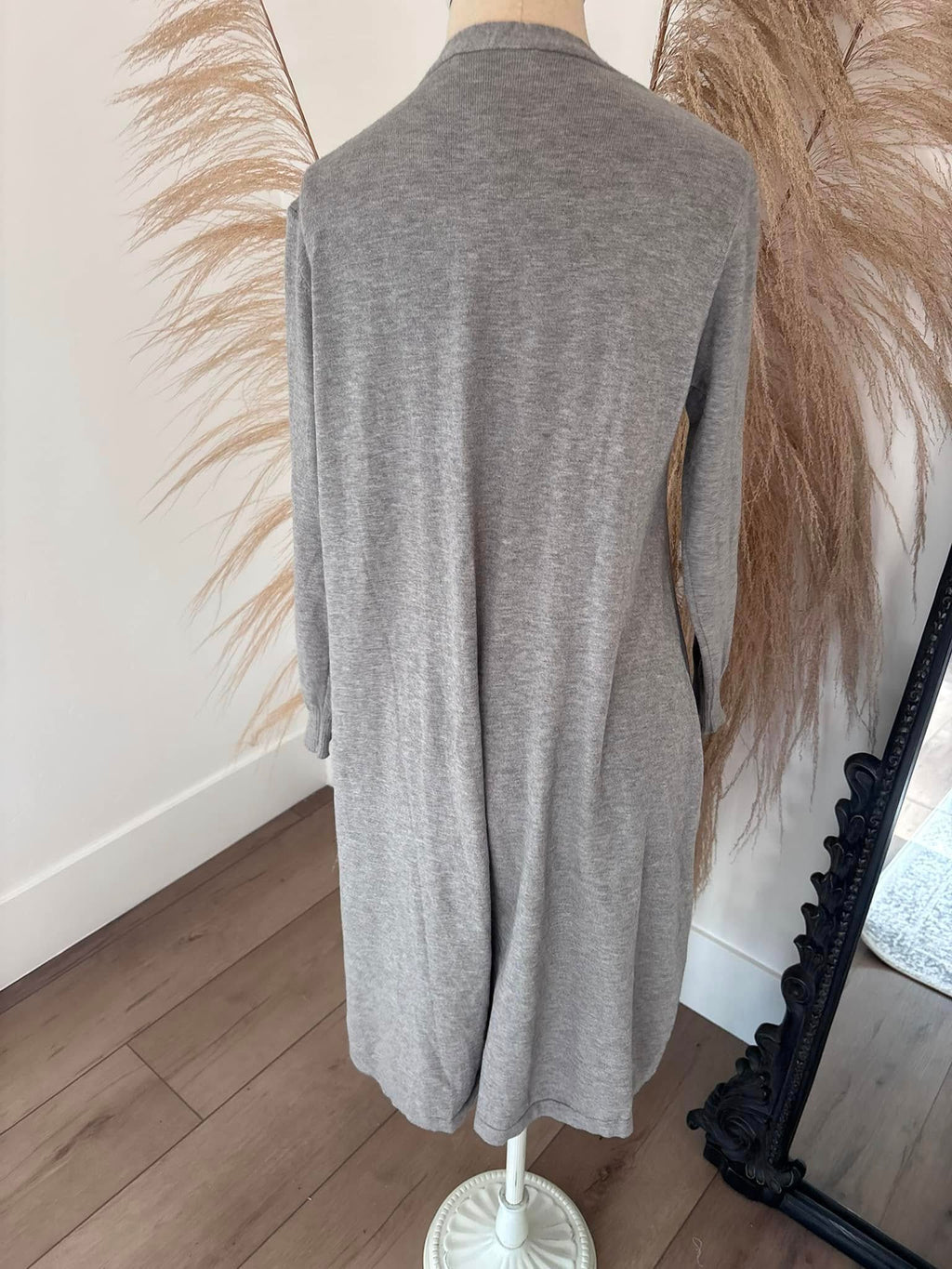 Long Sleeve Gray Cardigan by Goodnight Macaroon