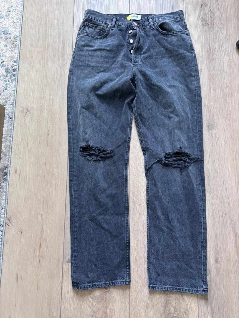 Agolde LA - Black Wash Jeans