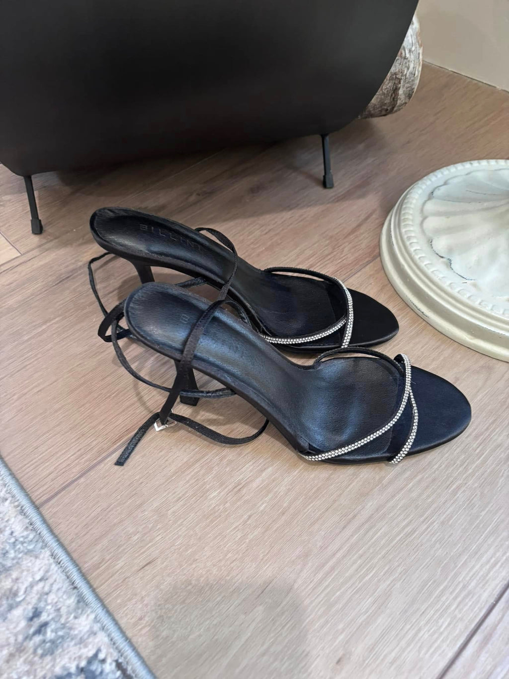 Billini Heels with Rhinestones (Size 8)