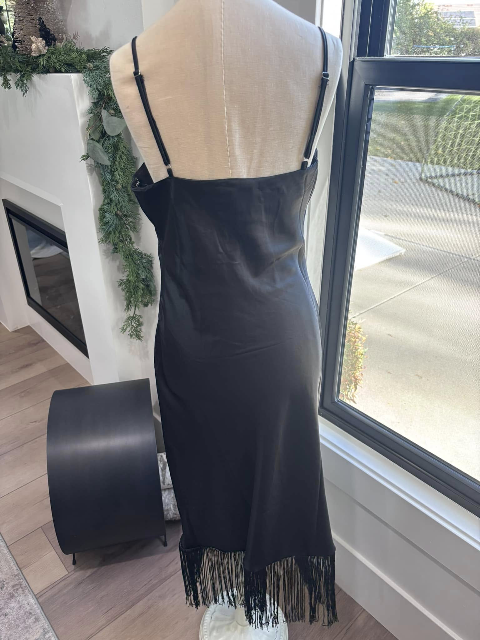 Gili Black Dress