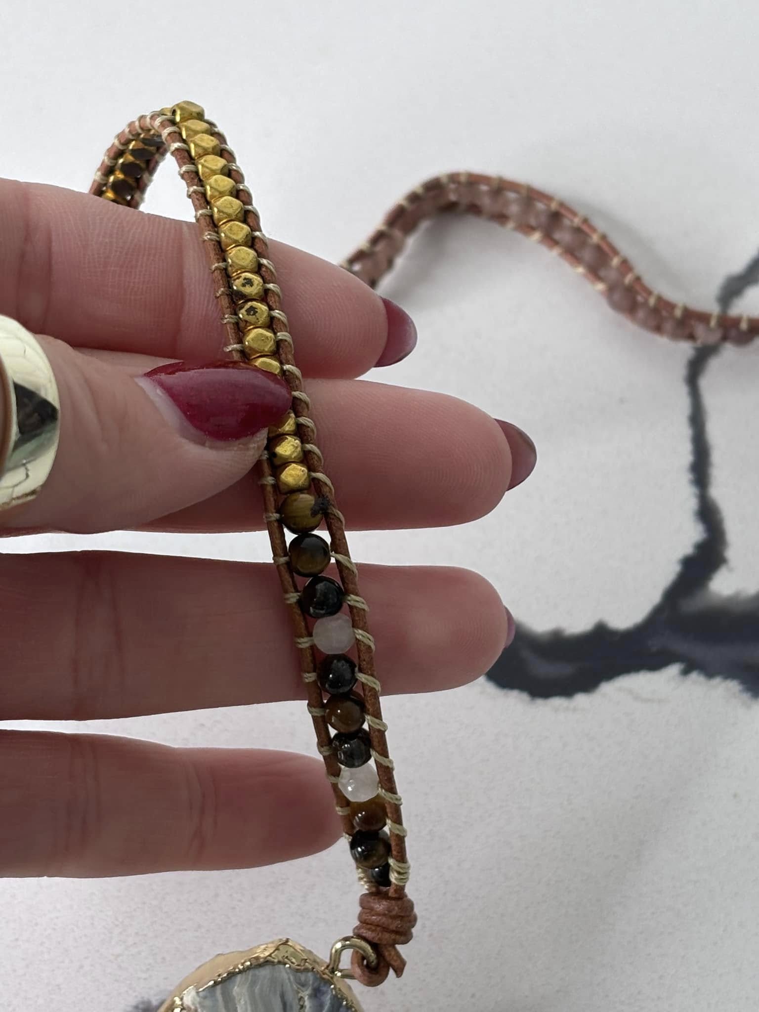 Beaded Wrap Bracelet