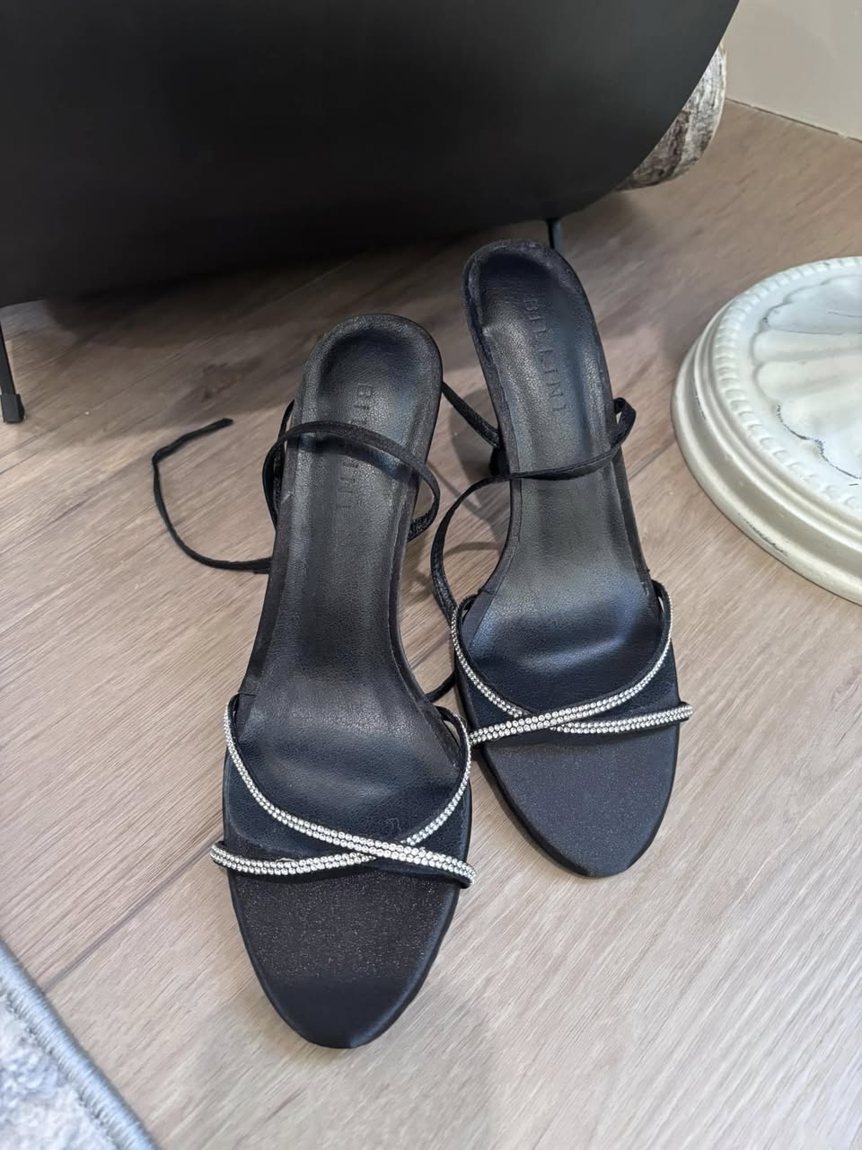 Billini Heels with Rhinestones (Size 8)