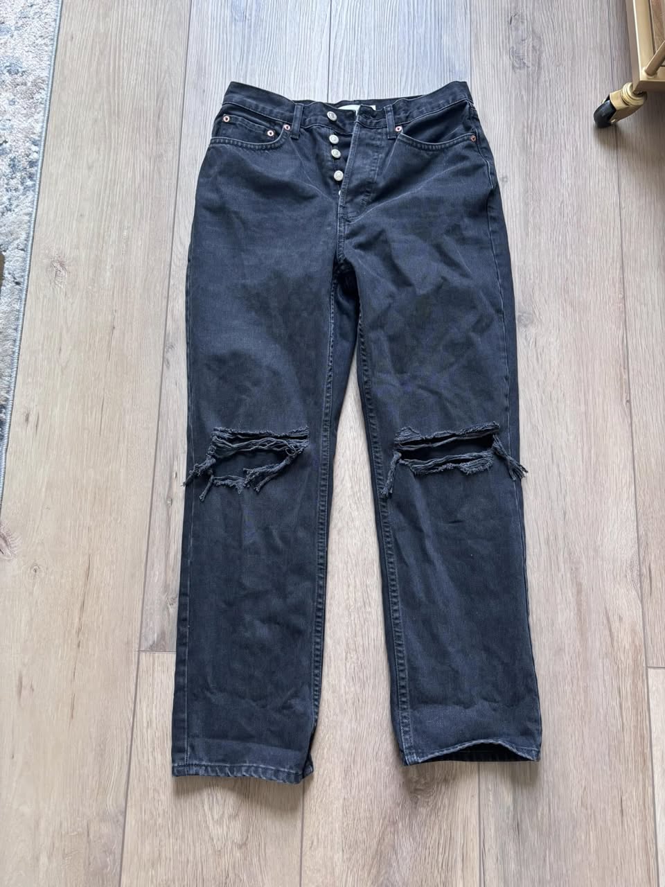 High Rise Dad Jeans