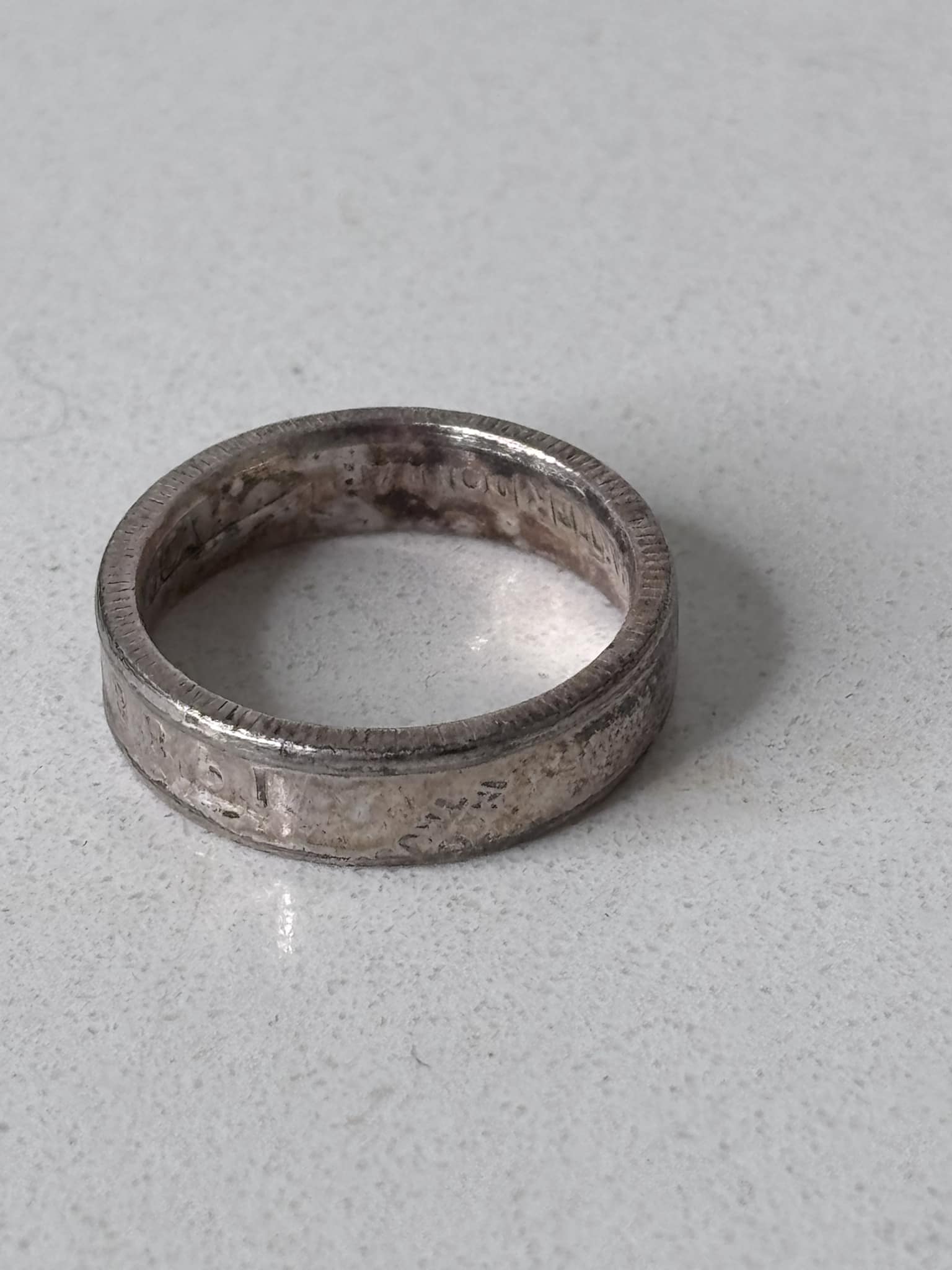 Libery Distressed Ring