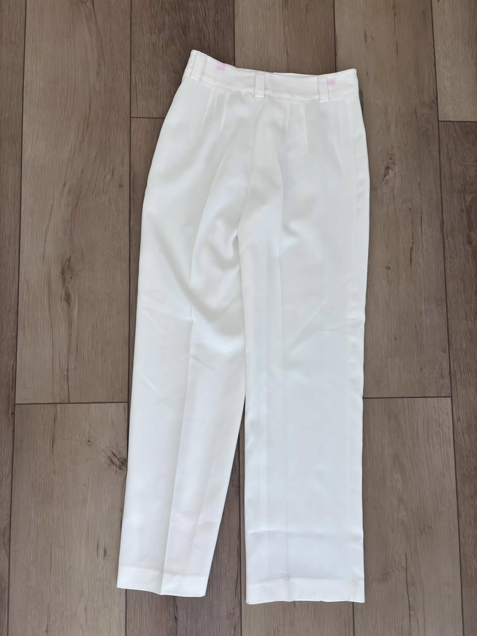 Zara White Linen Pants