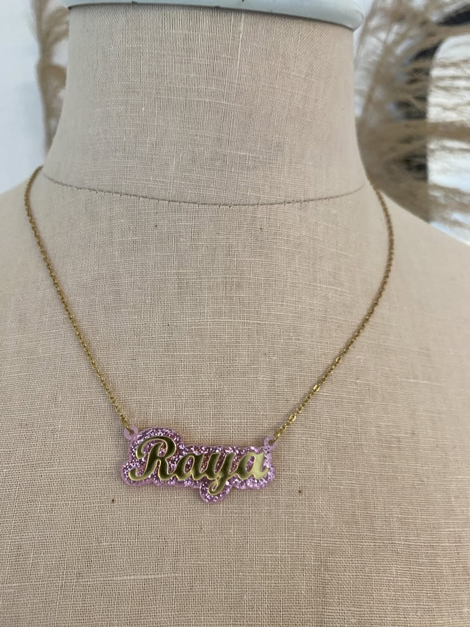 Gold Name Necklace