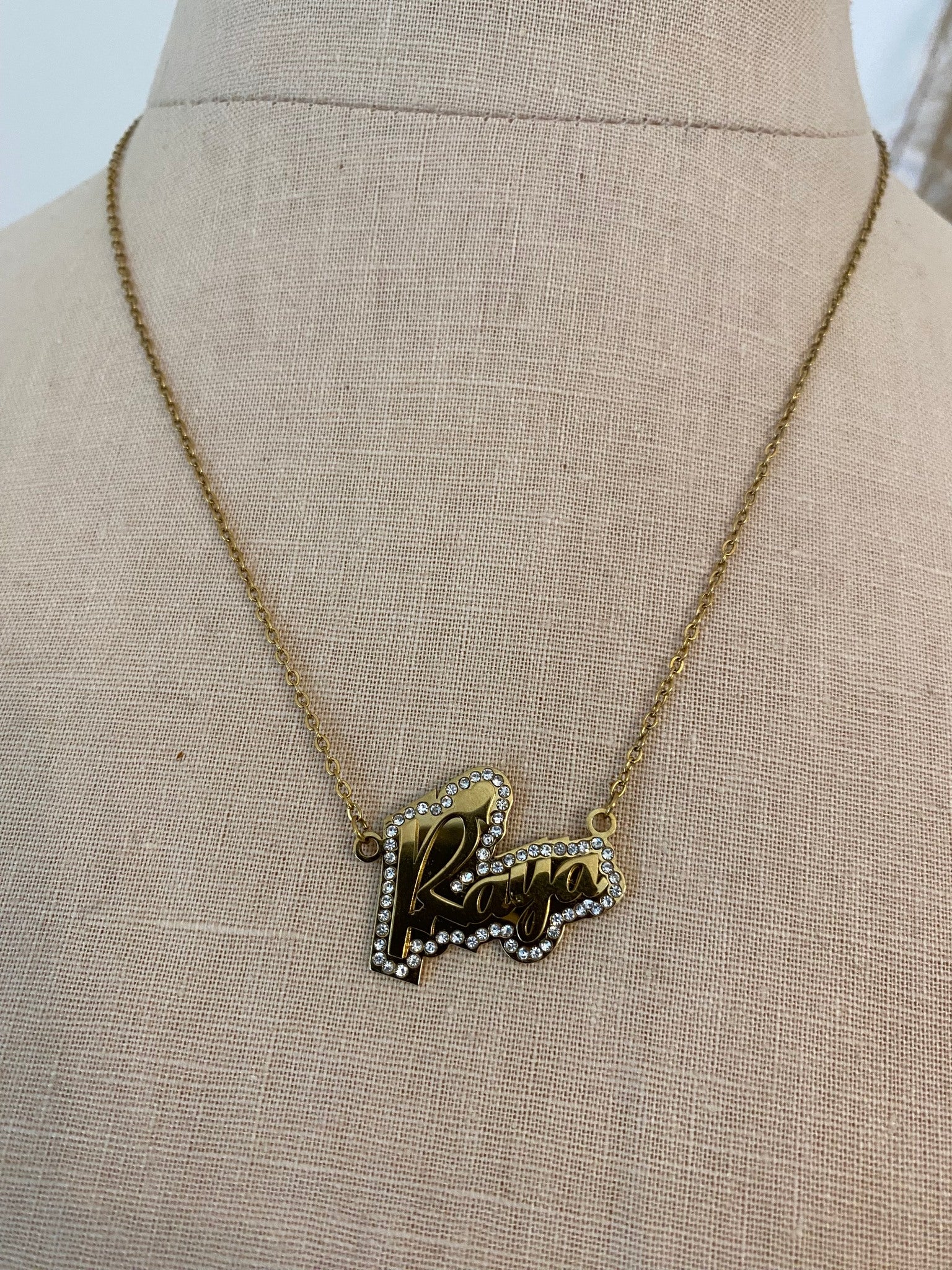Gold Name Necklace