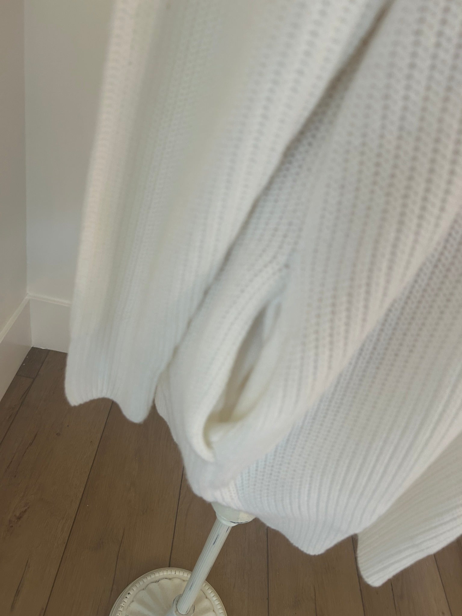 White Loose Fitted Dress