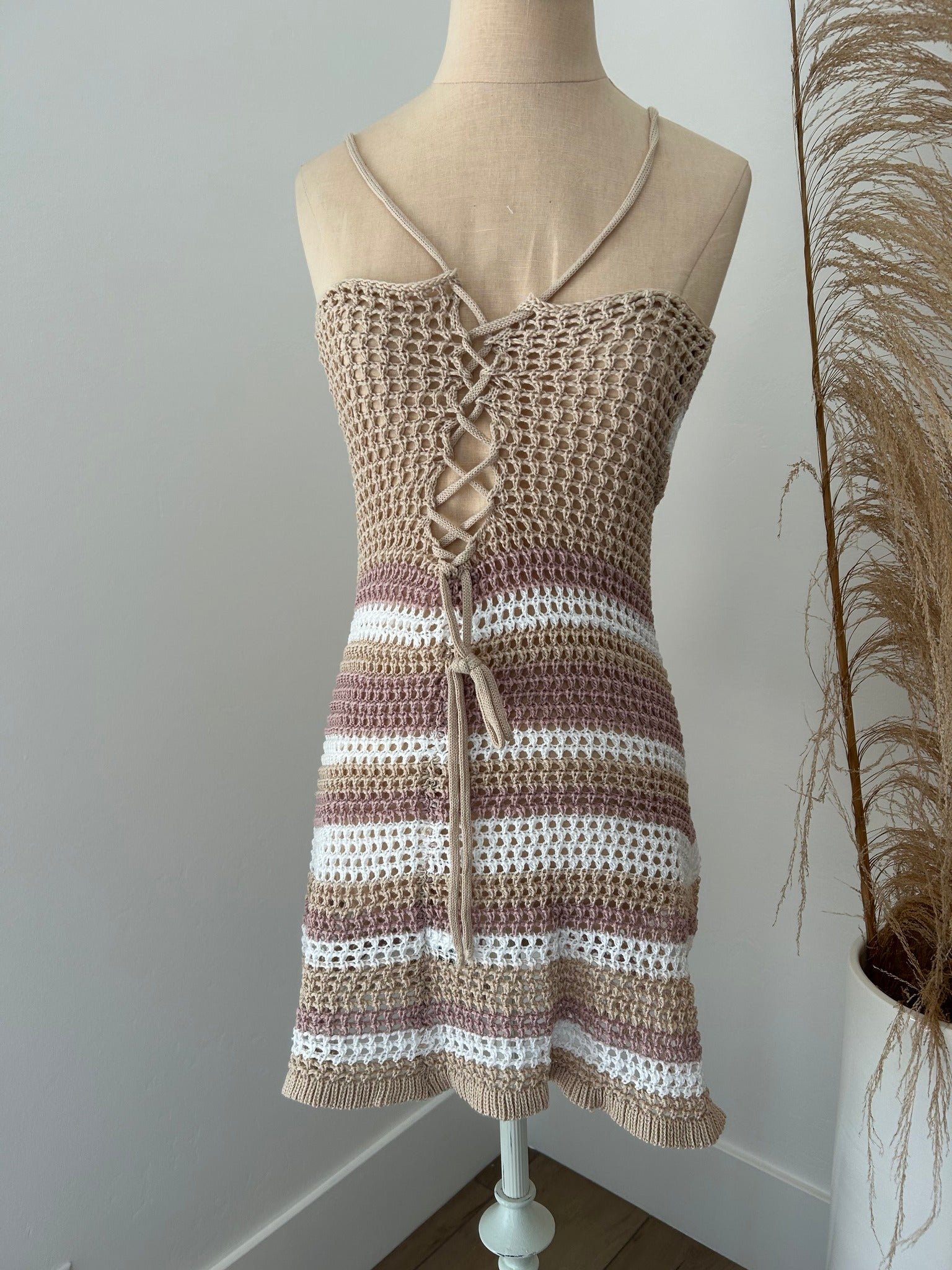 Knitted Coverup Dress