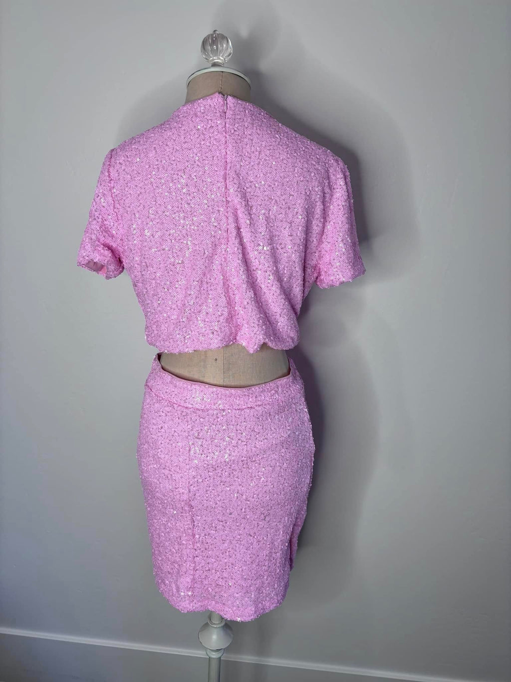 Pink Lily Sequin Set
