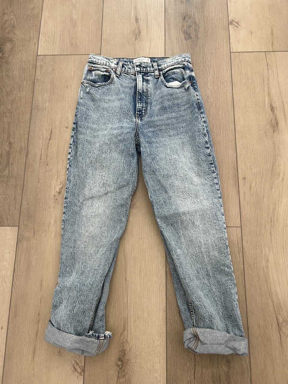 90's Straight Ultra High Rise Jean