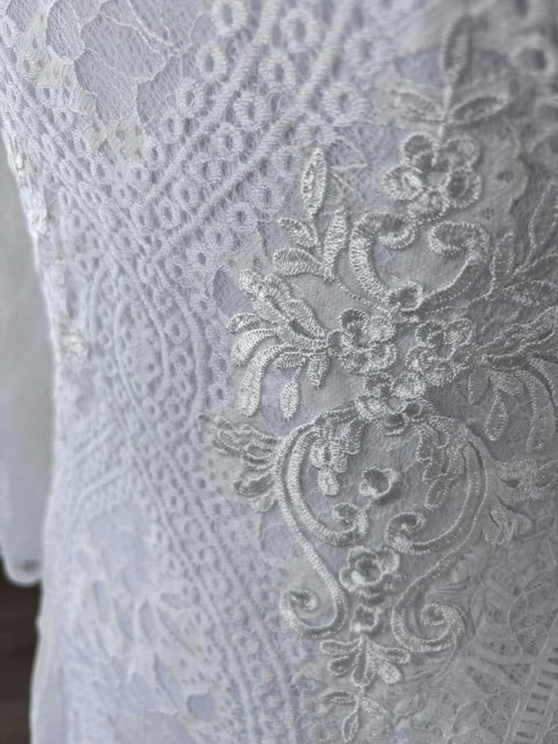 Formal Long White Dress (wedding)