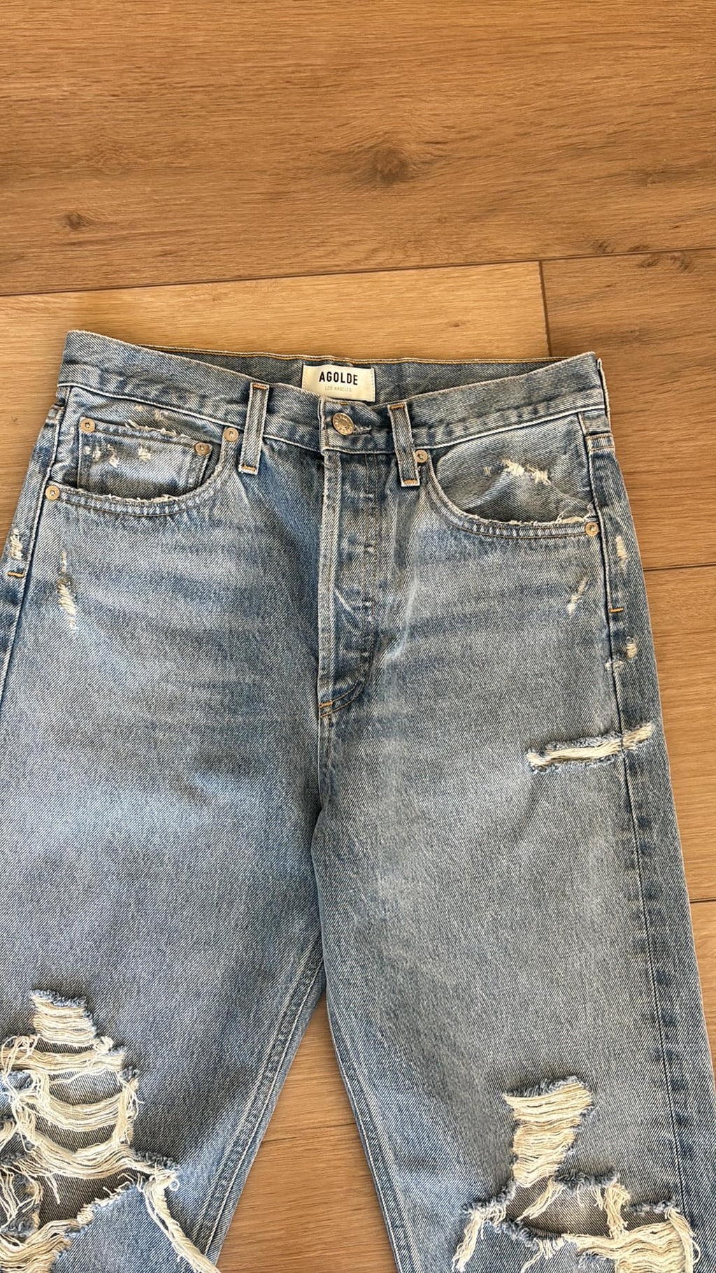 Agolde LA - 90s Mid Rise Straight Fit Jeans Jeans