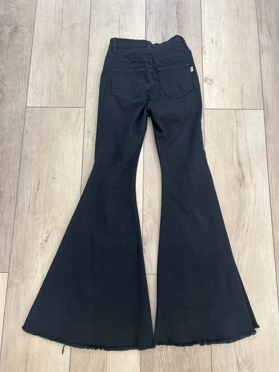 Black Flared Jeans