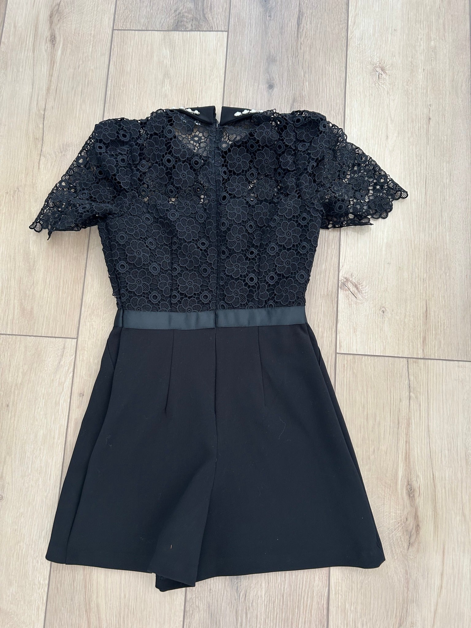 Express Black Classy Romper