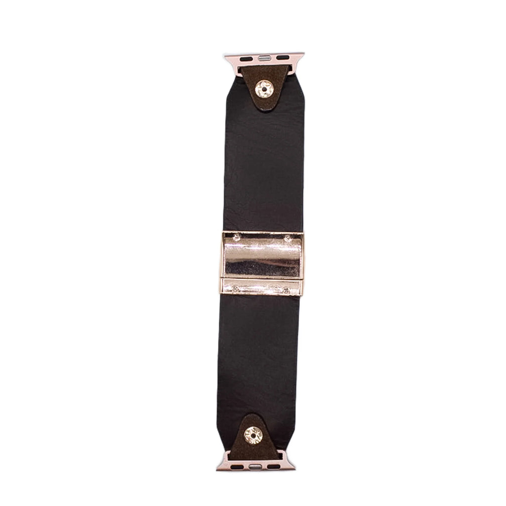 Chocolate Suede Watchlet by Spark*l Bands