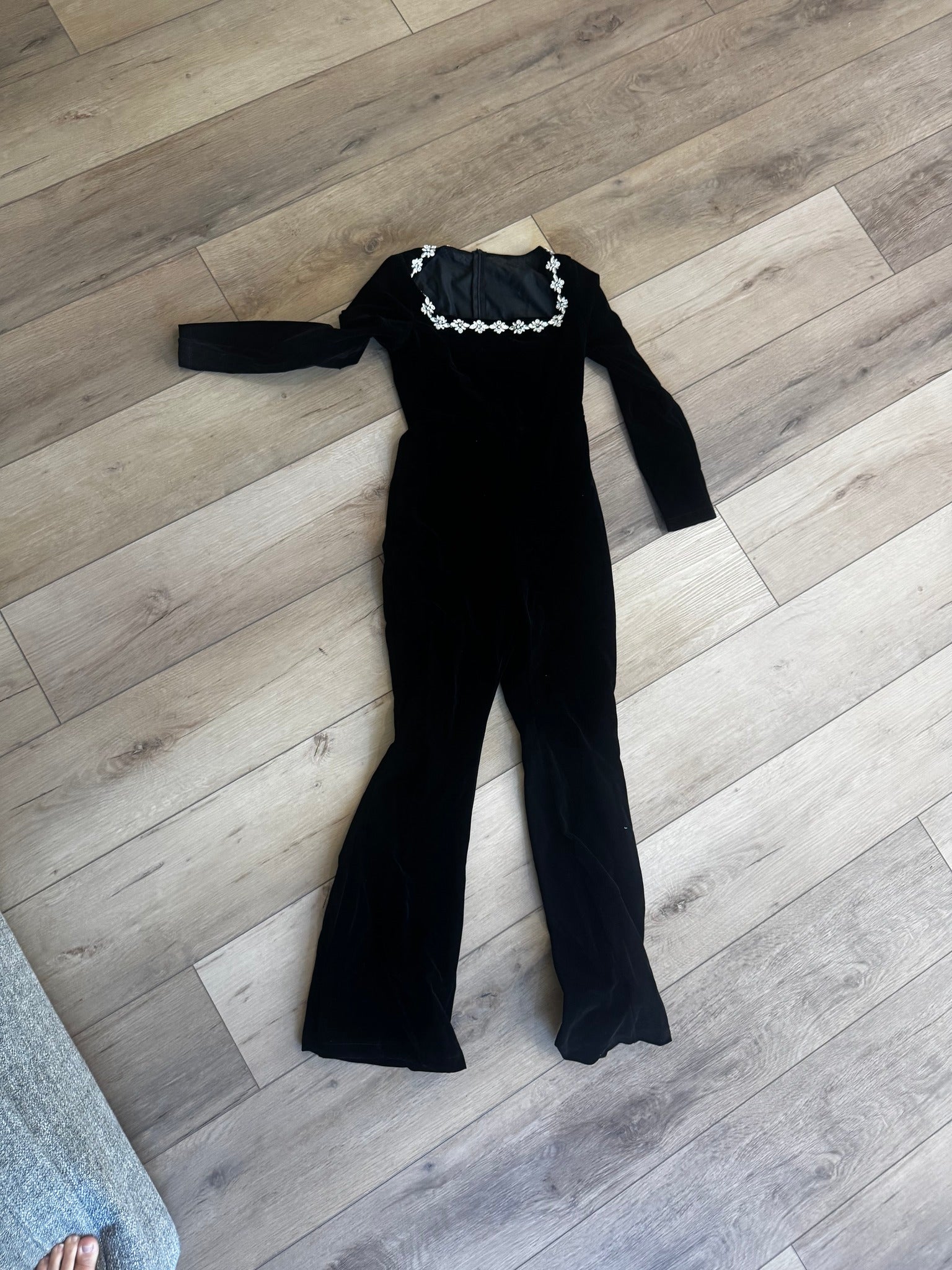 Black Holiday Romper