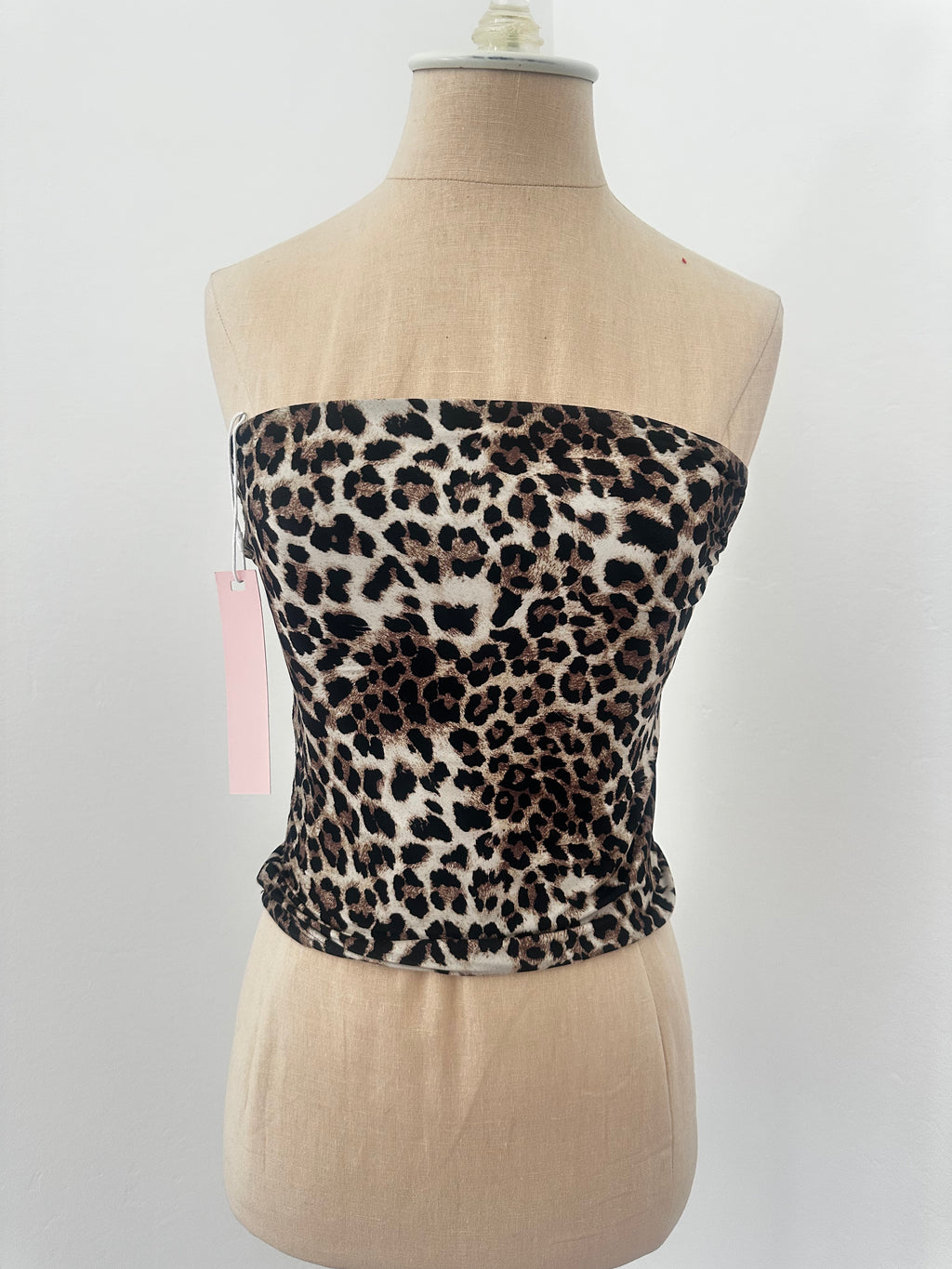 Cheetah Tube Top (Size Small)