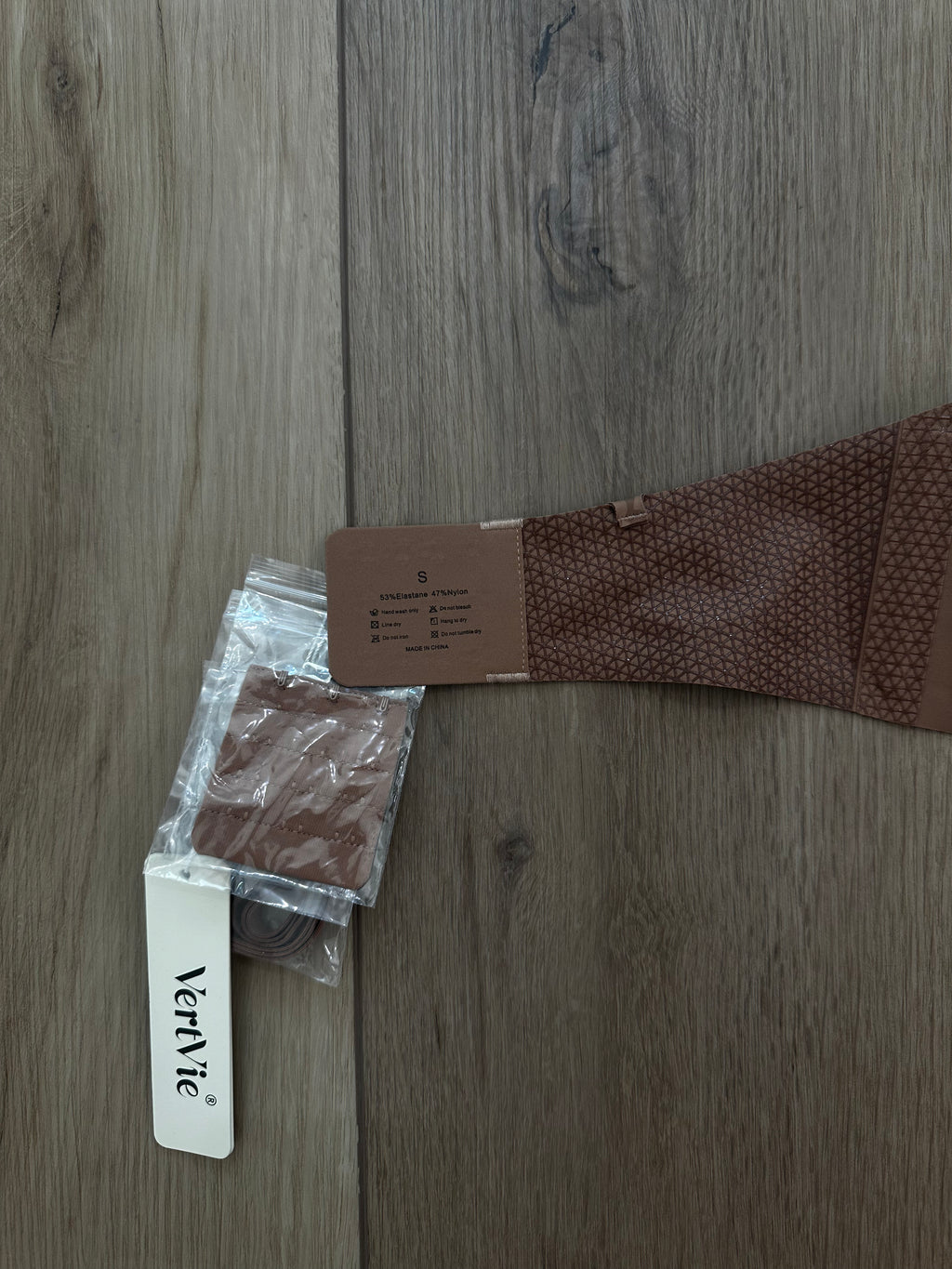 Light Brown Strapless Bra (Size Small)