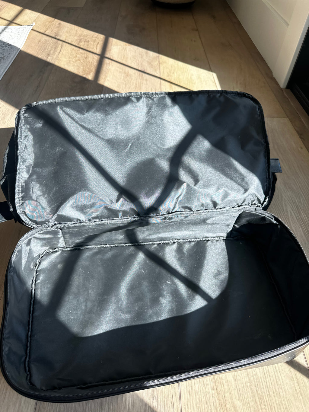 Used Beis Black Weekender Bag