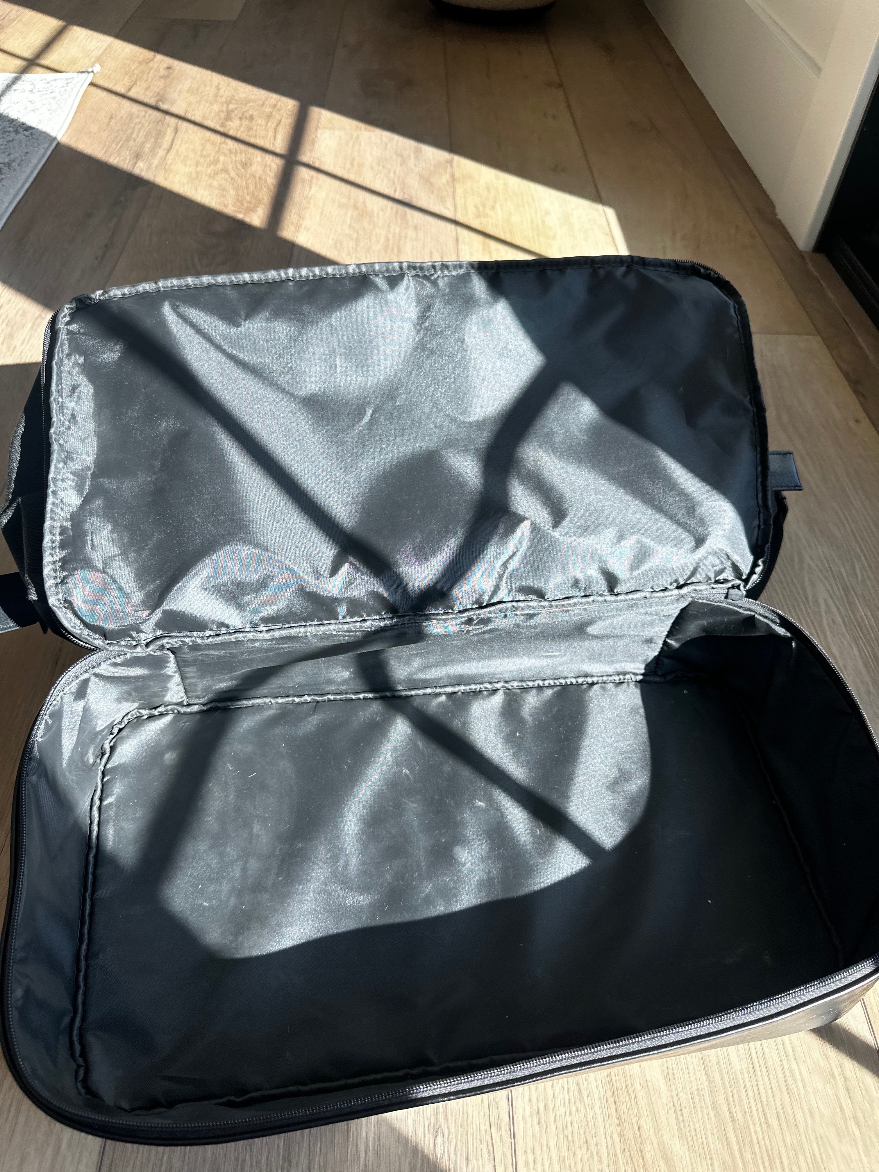 Used Beis Black Weekender Bag