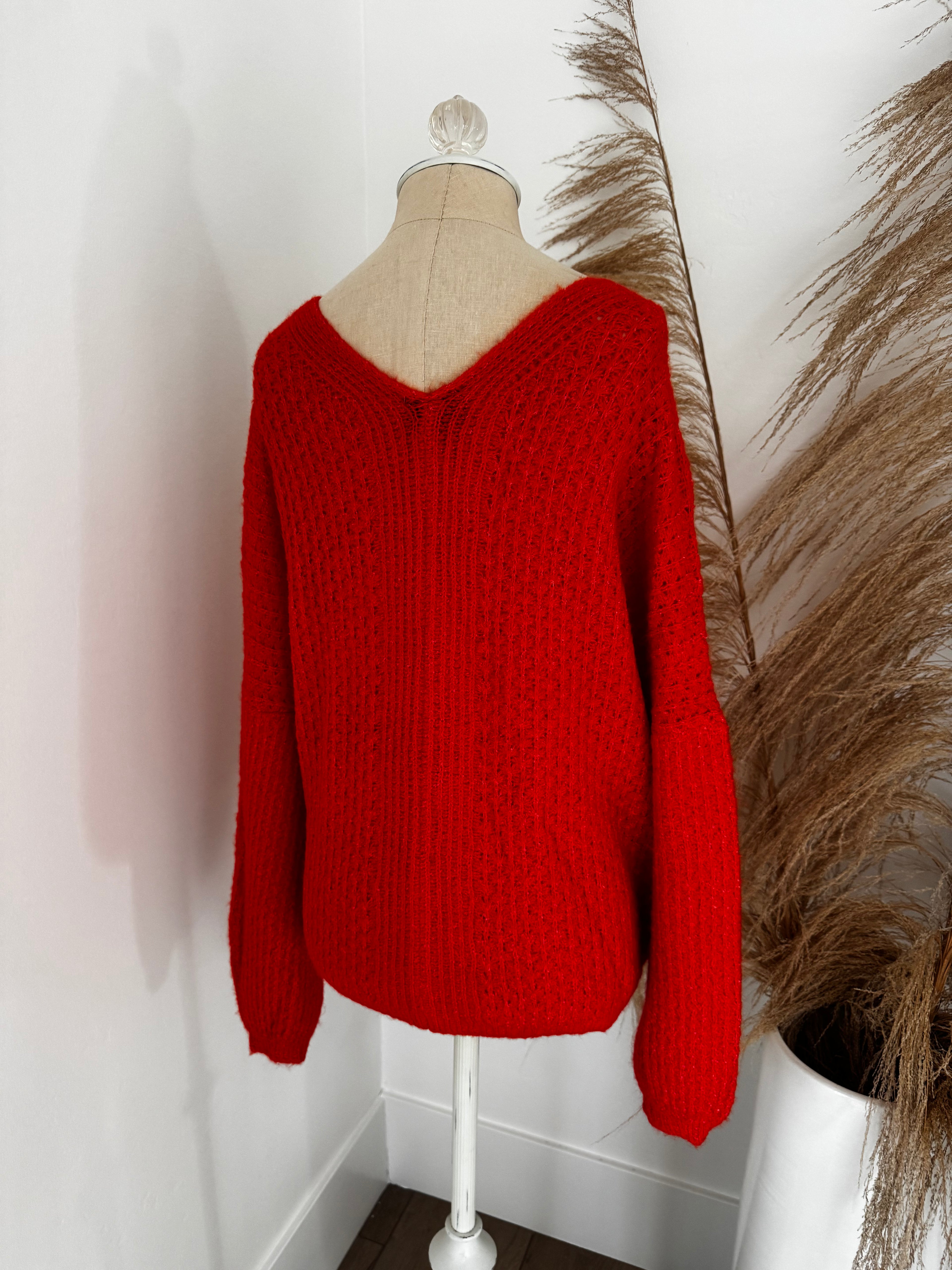 Orange/Red Sweater by Vici