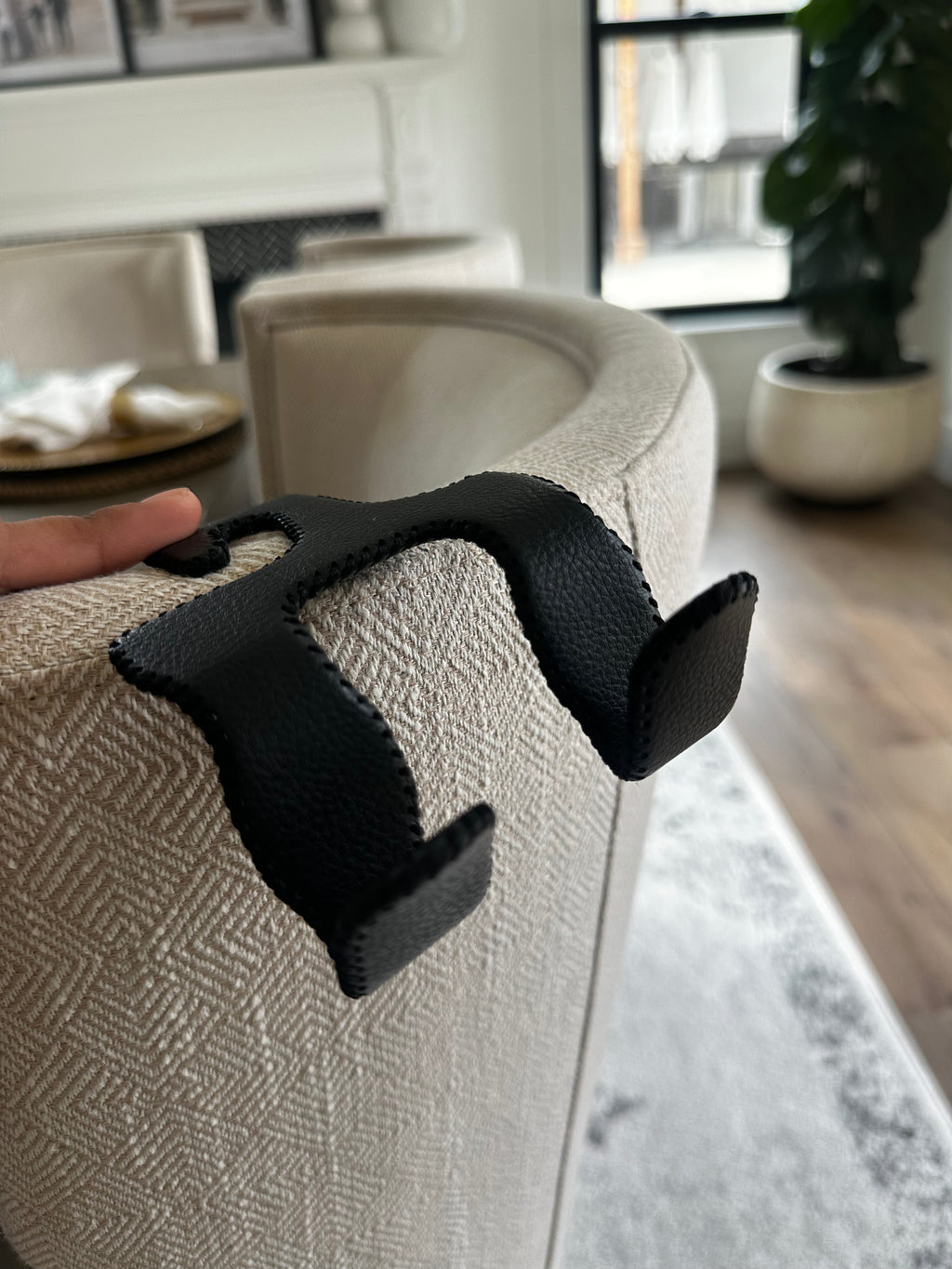 Pleather Purse Hook Holder For Car