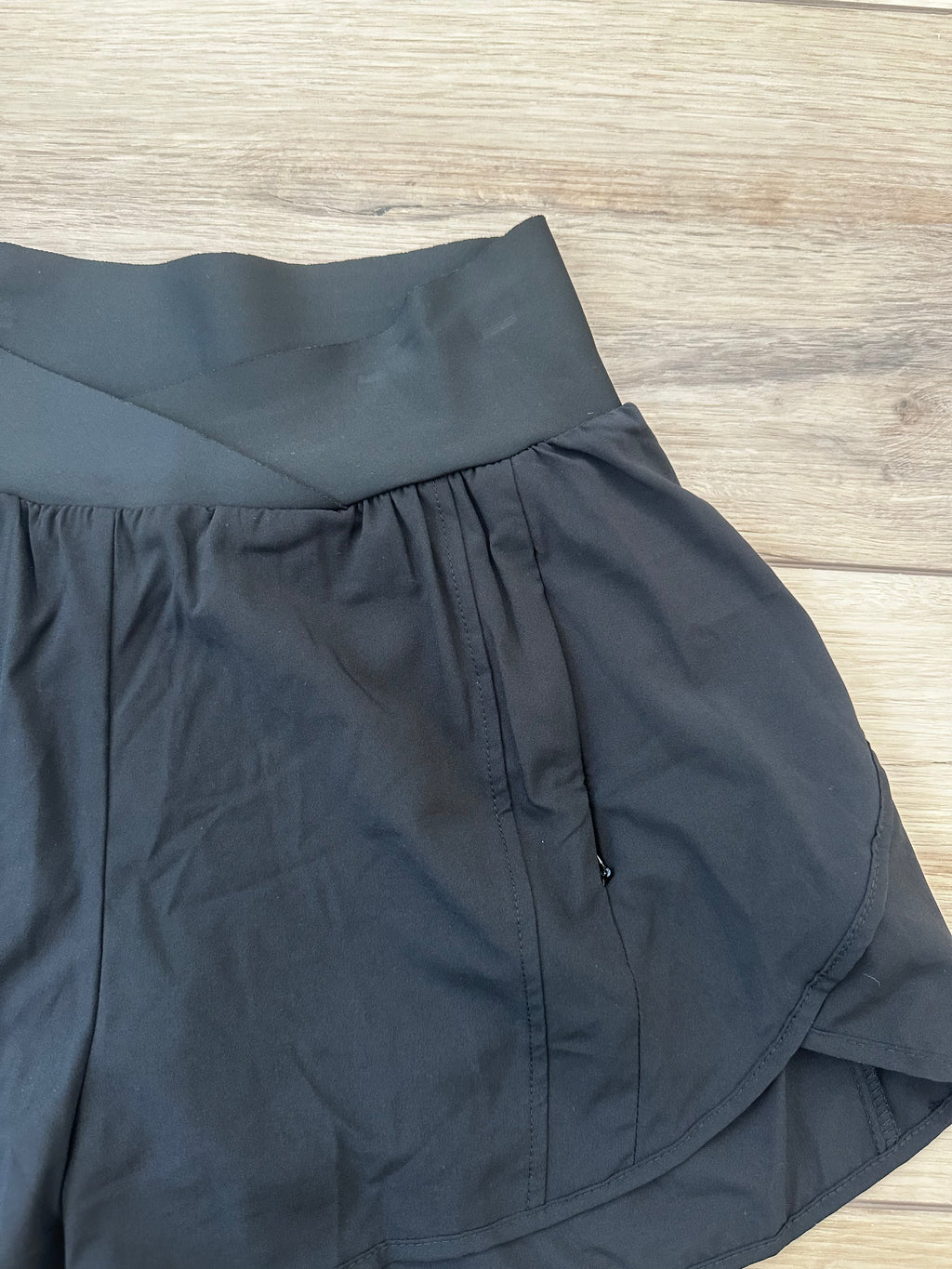 Black Workout Shorts (Size Medium)