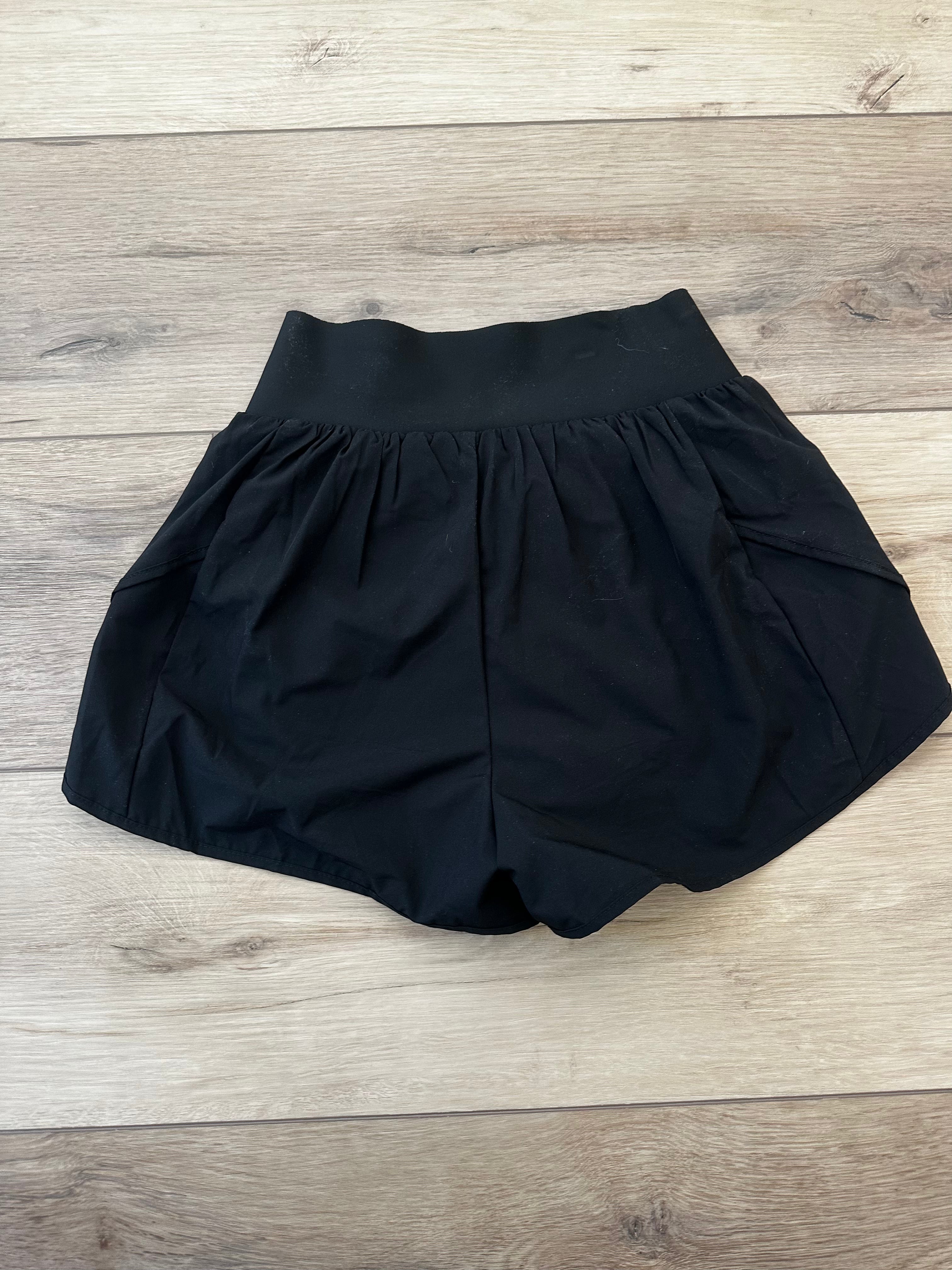 Black Workout Shorts (Size Medium)