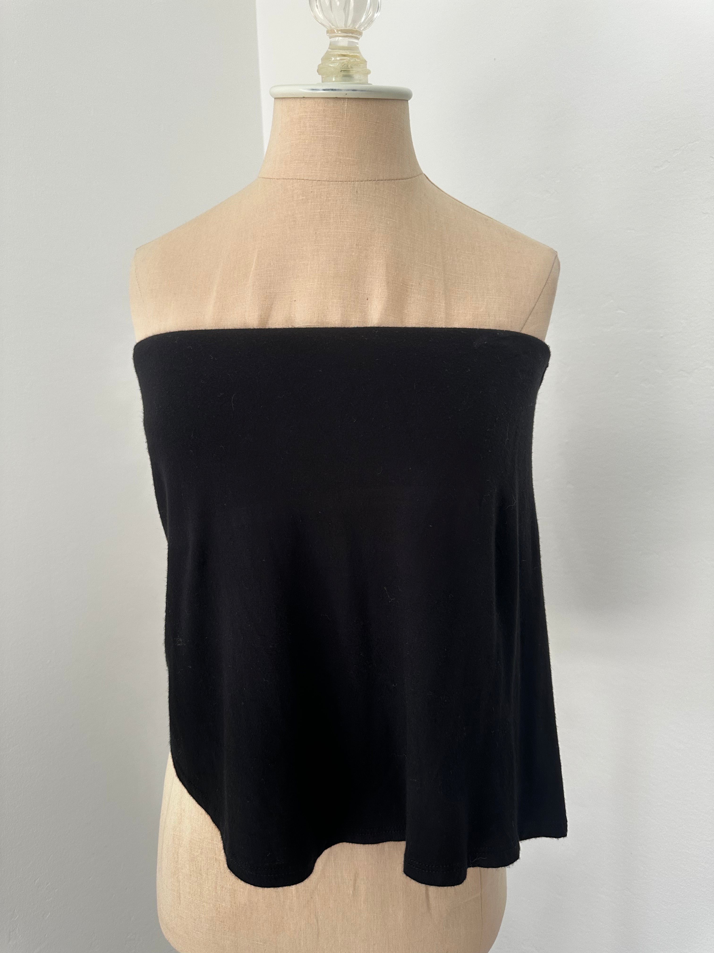 Flowey Black Lose Tube Top (Size Small)