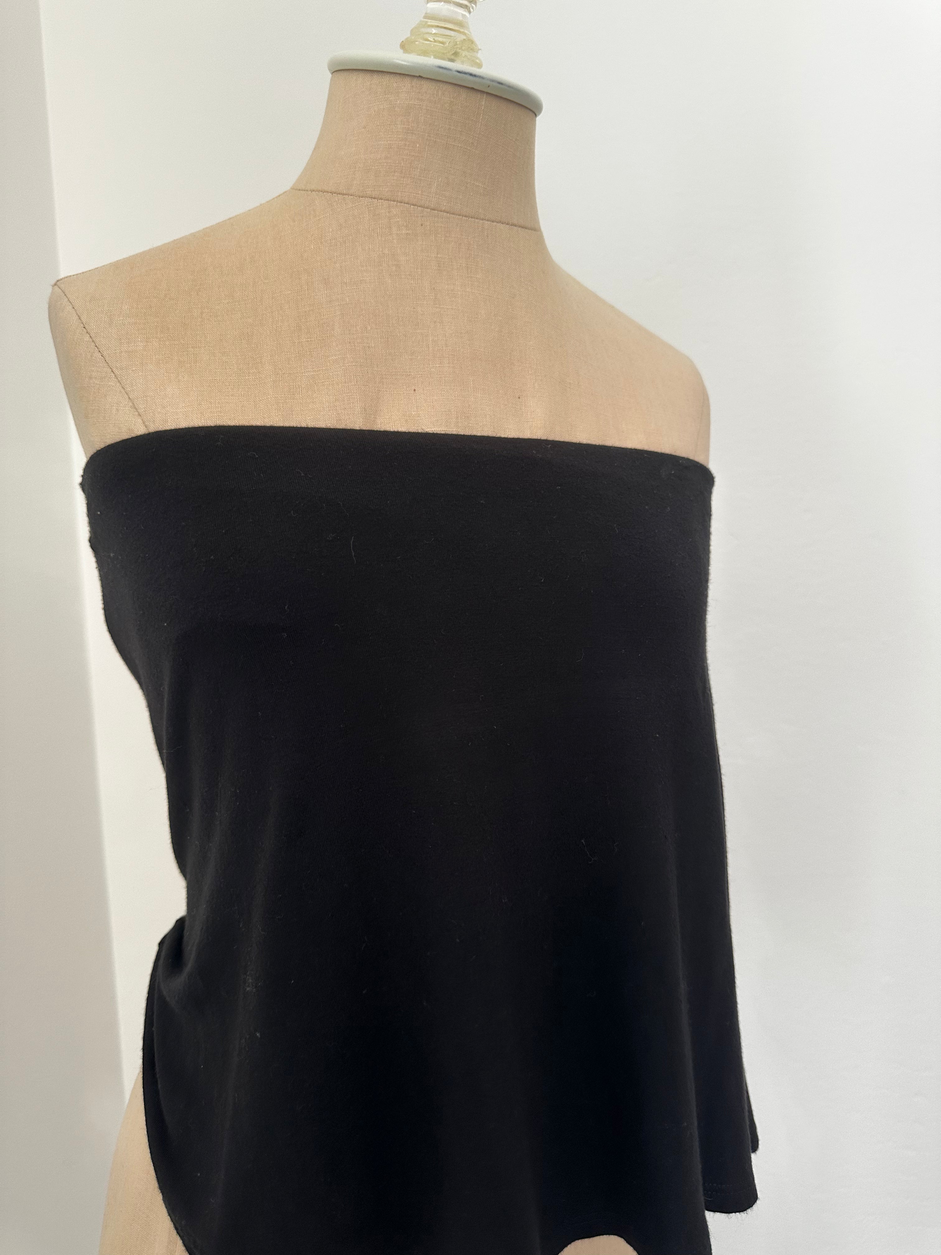 Flowey Black Lose Tube Top (Size Small)
