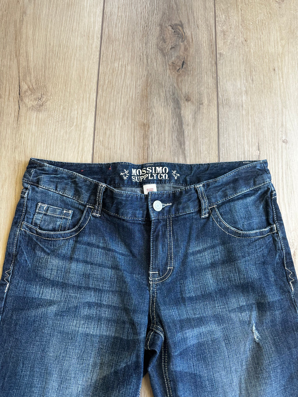 Denim Capri Pants (Size 11/Large)