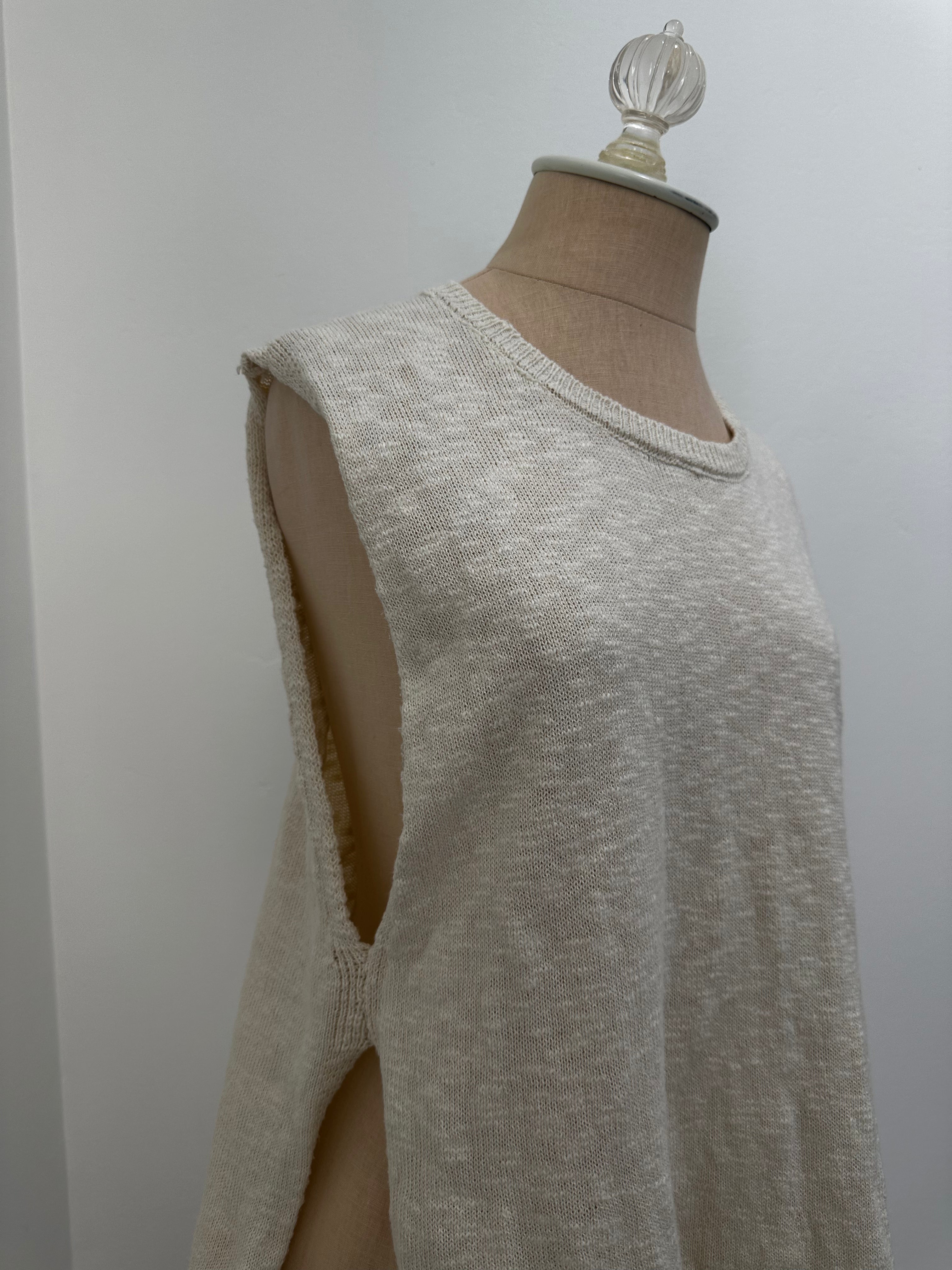 White Knit 2 Piece Set (Size Small)