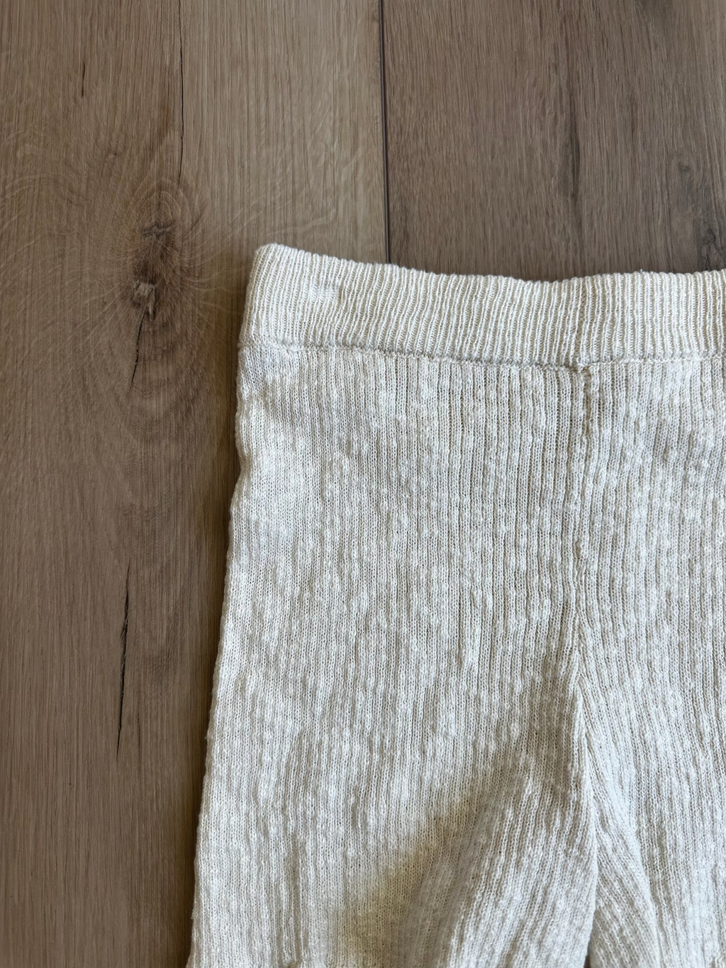 White Knit 2 Piece Set (Size Small)