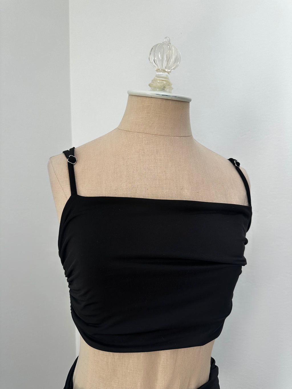 Black Skirt and Top (Size Large)