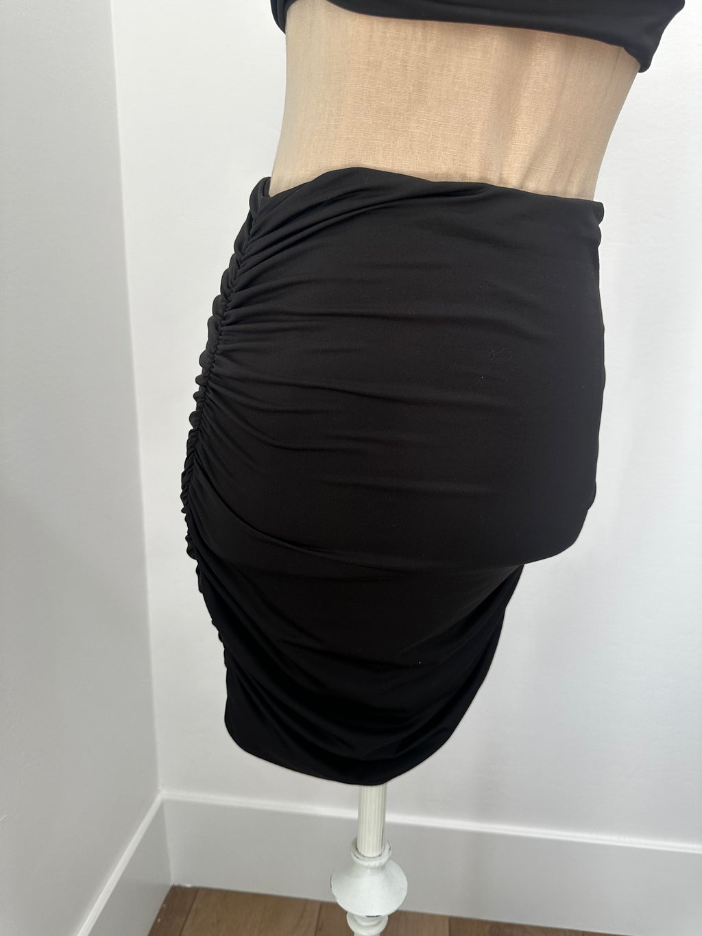 Black Skirt and Top (Size Large)