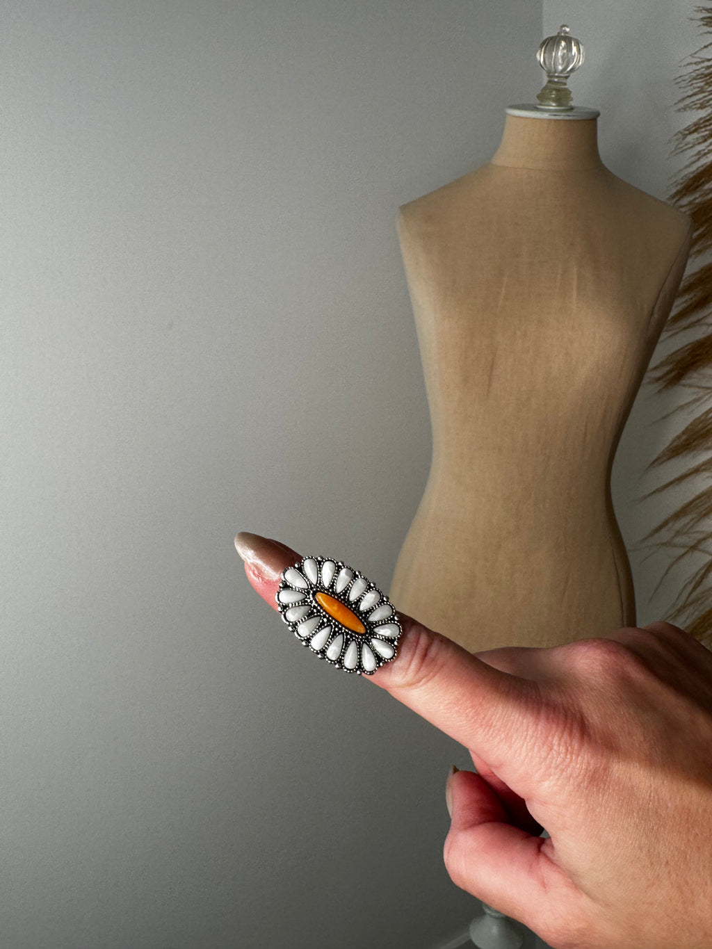 Silver Adjustable BoHo Ring