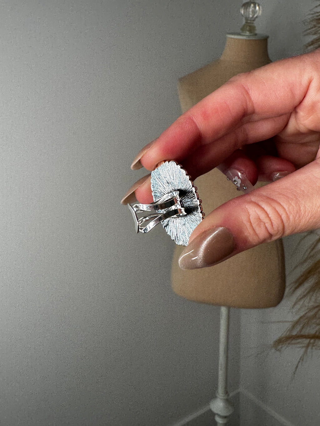 Silver Adjustable BoHo Ring