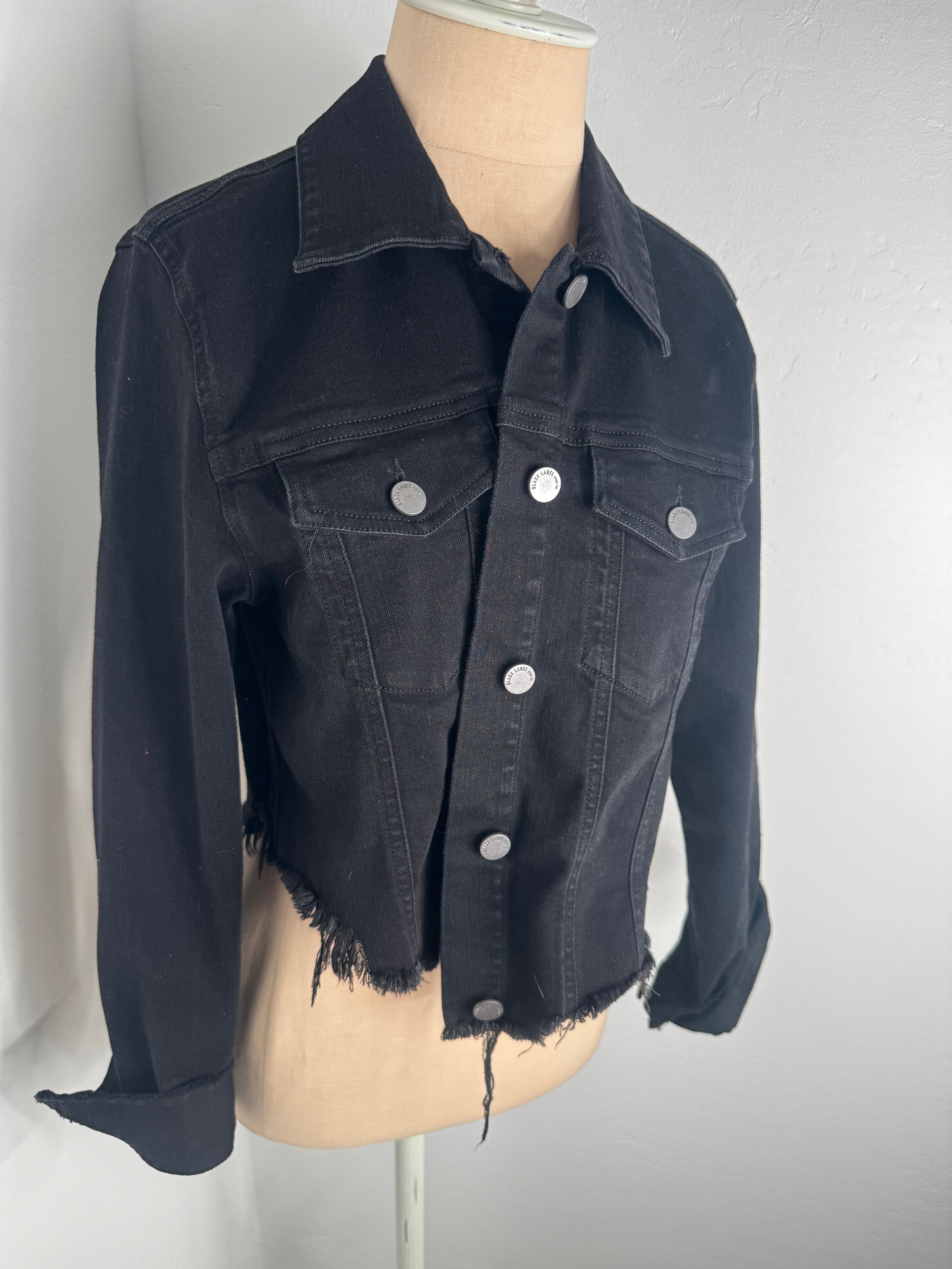 Black Jean Jacket
