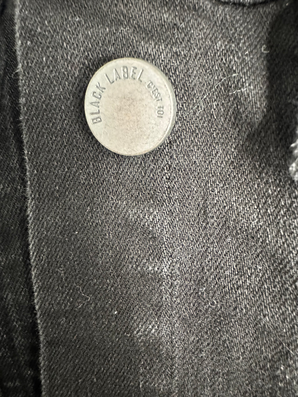 Black Jean Jacket