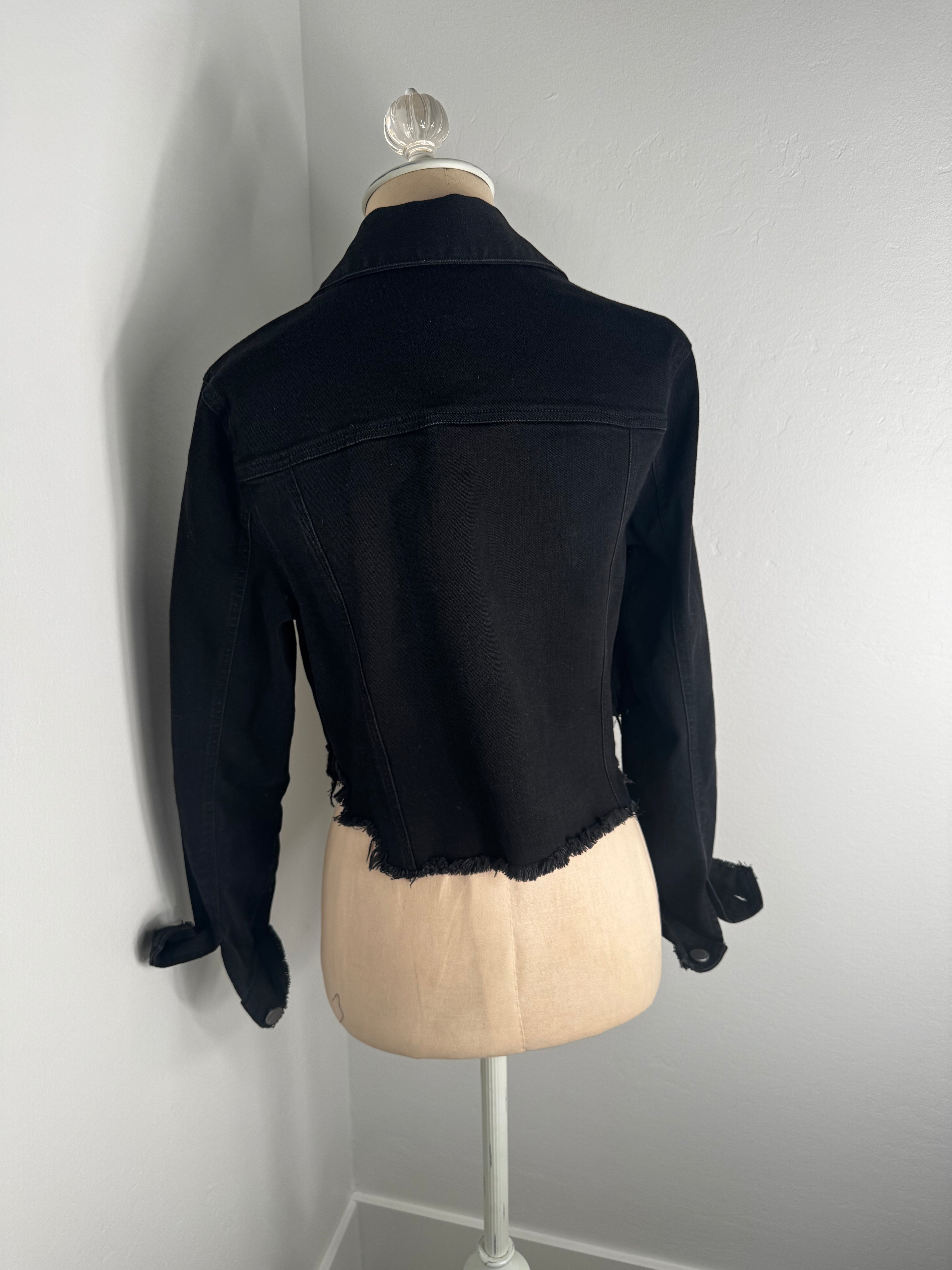 Black Jean Jacket