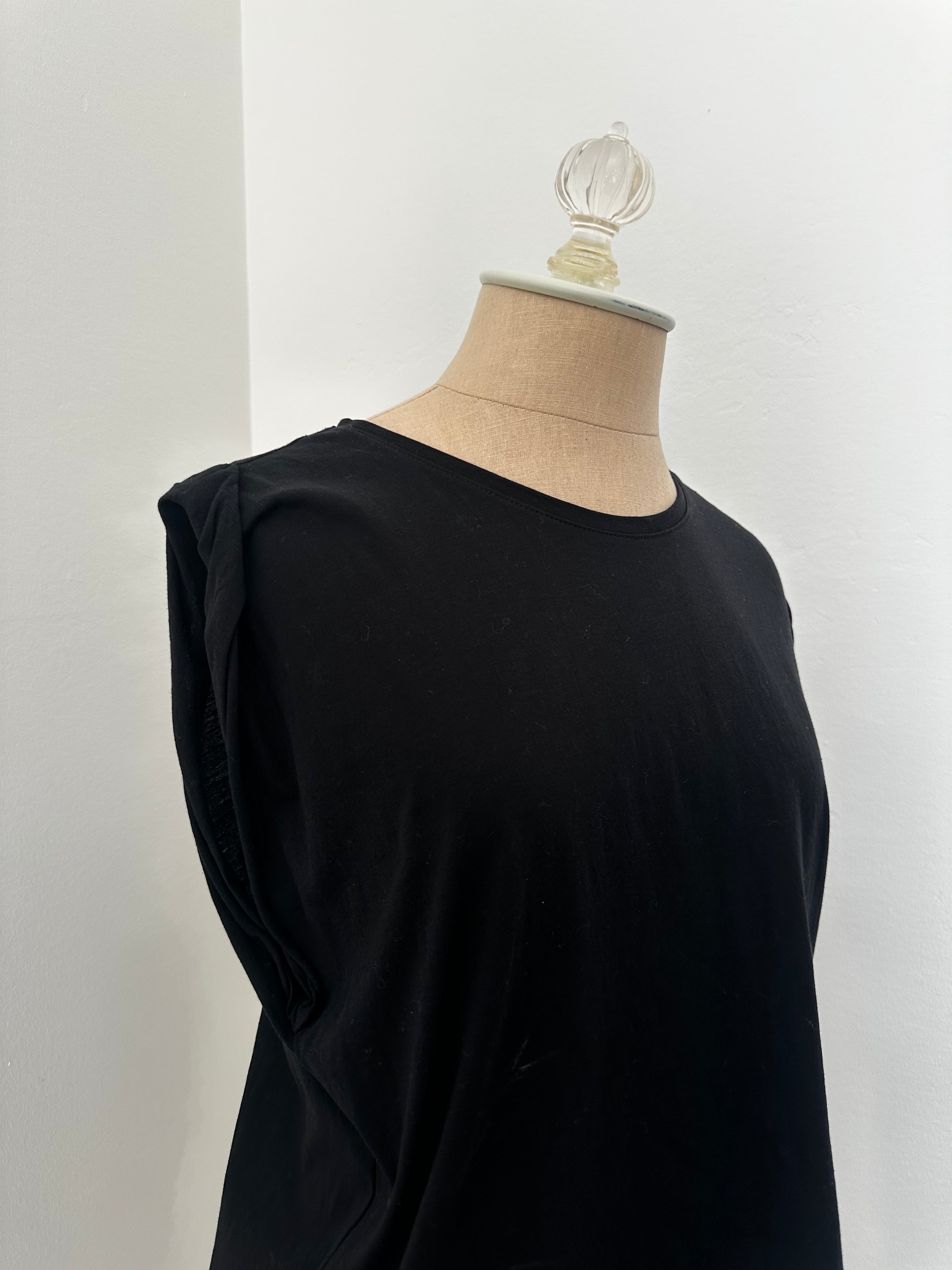 Black Muscle Tee (Size Medium)