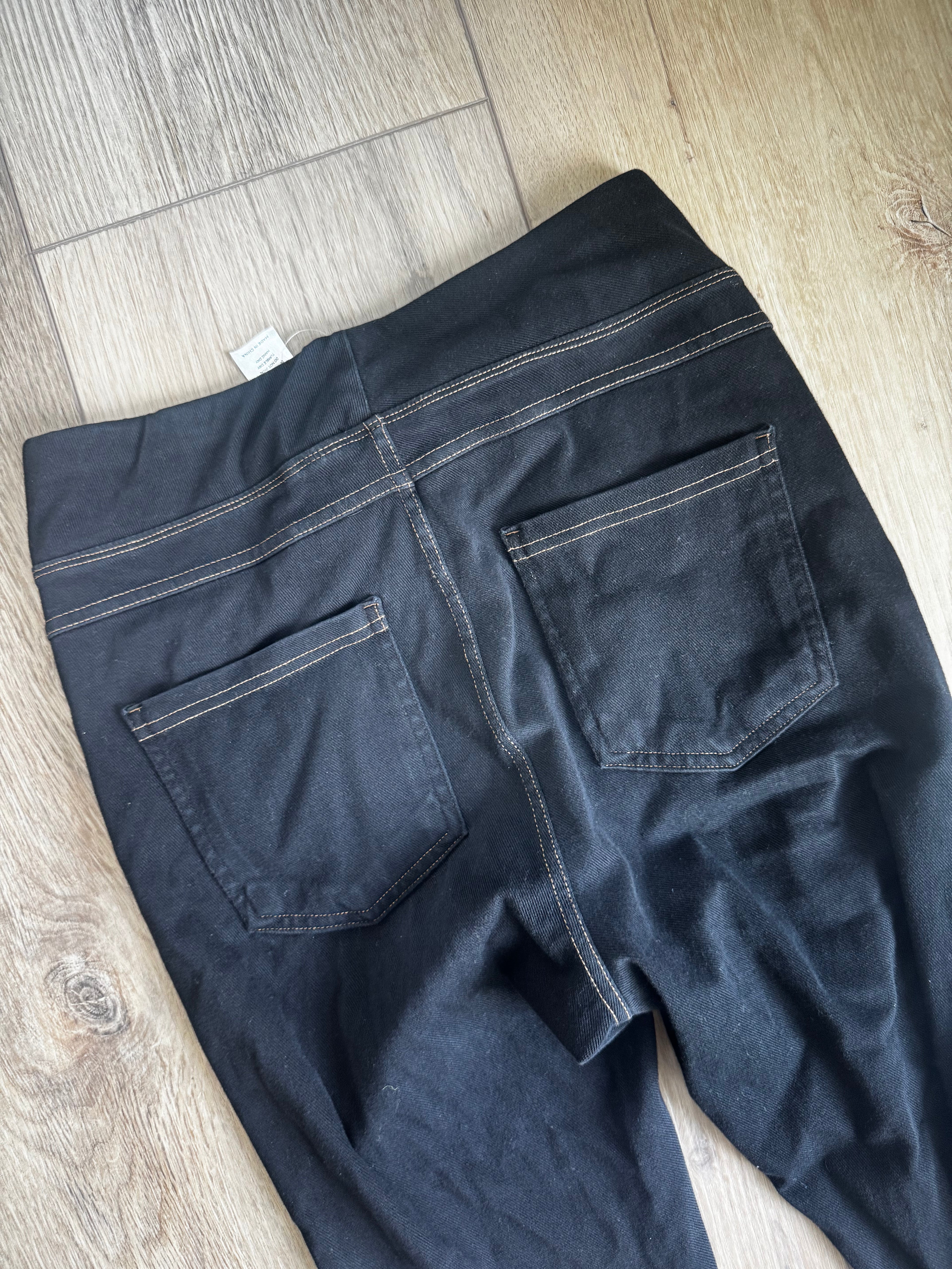 Black Jean Leggings (Medium)