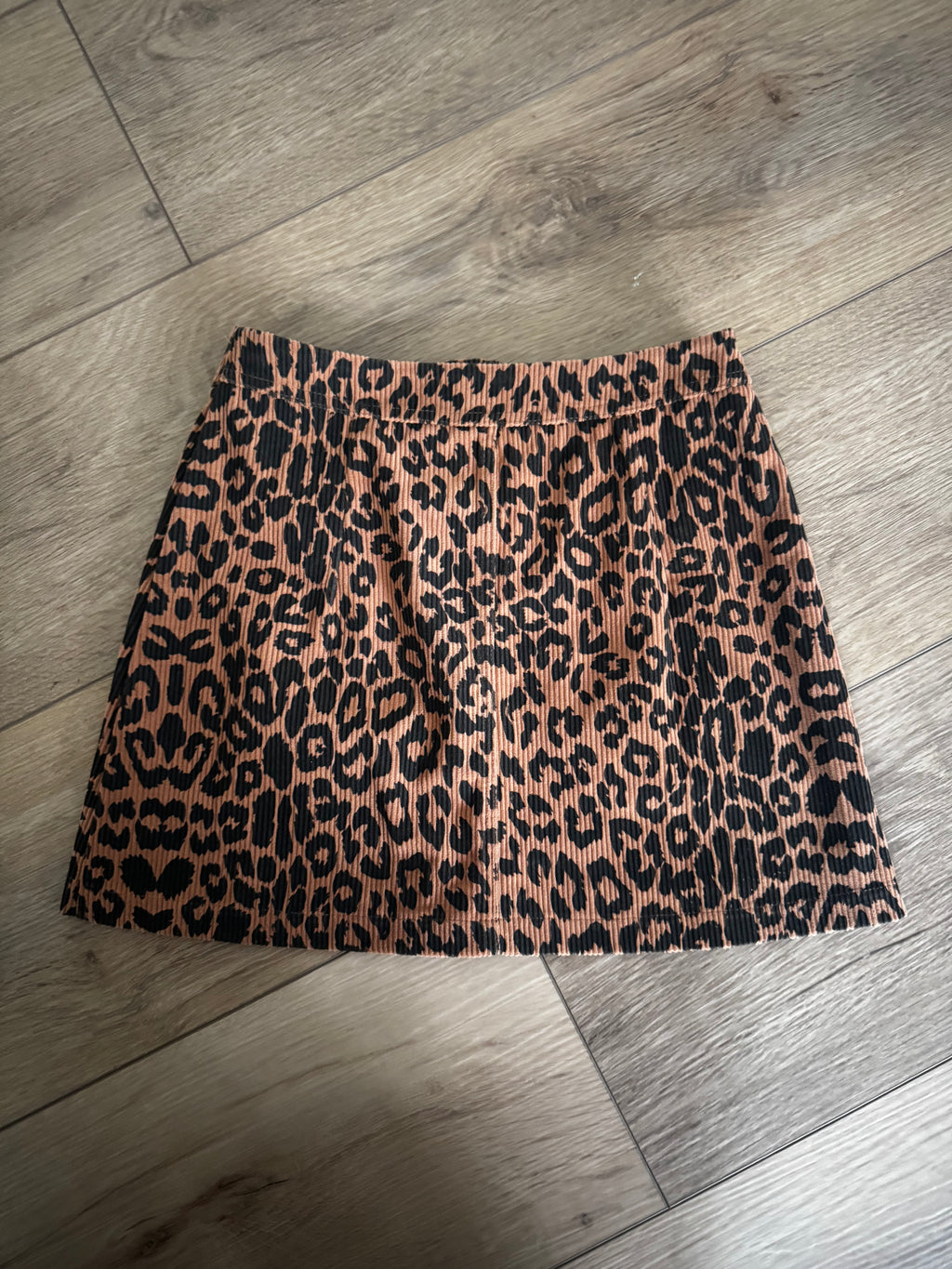 Leopard Print Skirt by Pink Lily