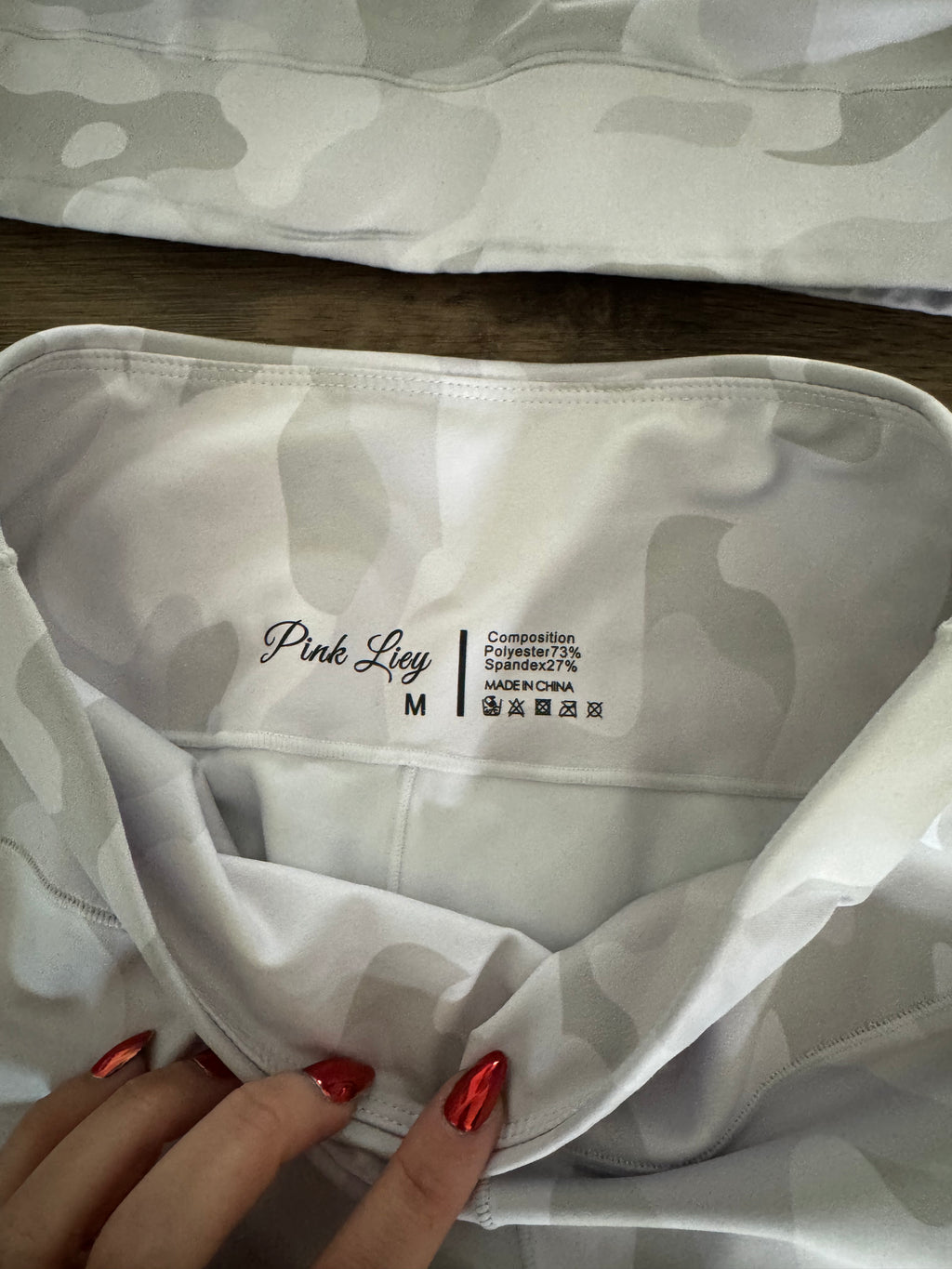 Light Camo Yoga Set (Medium)